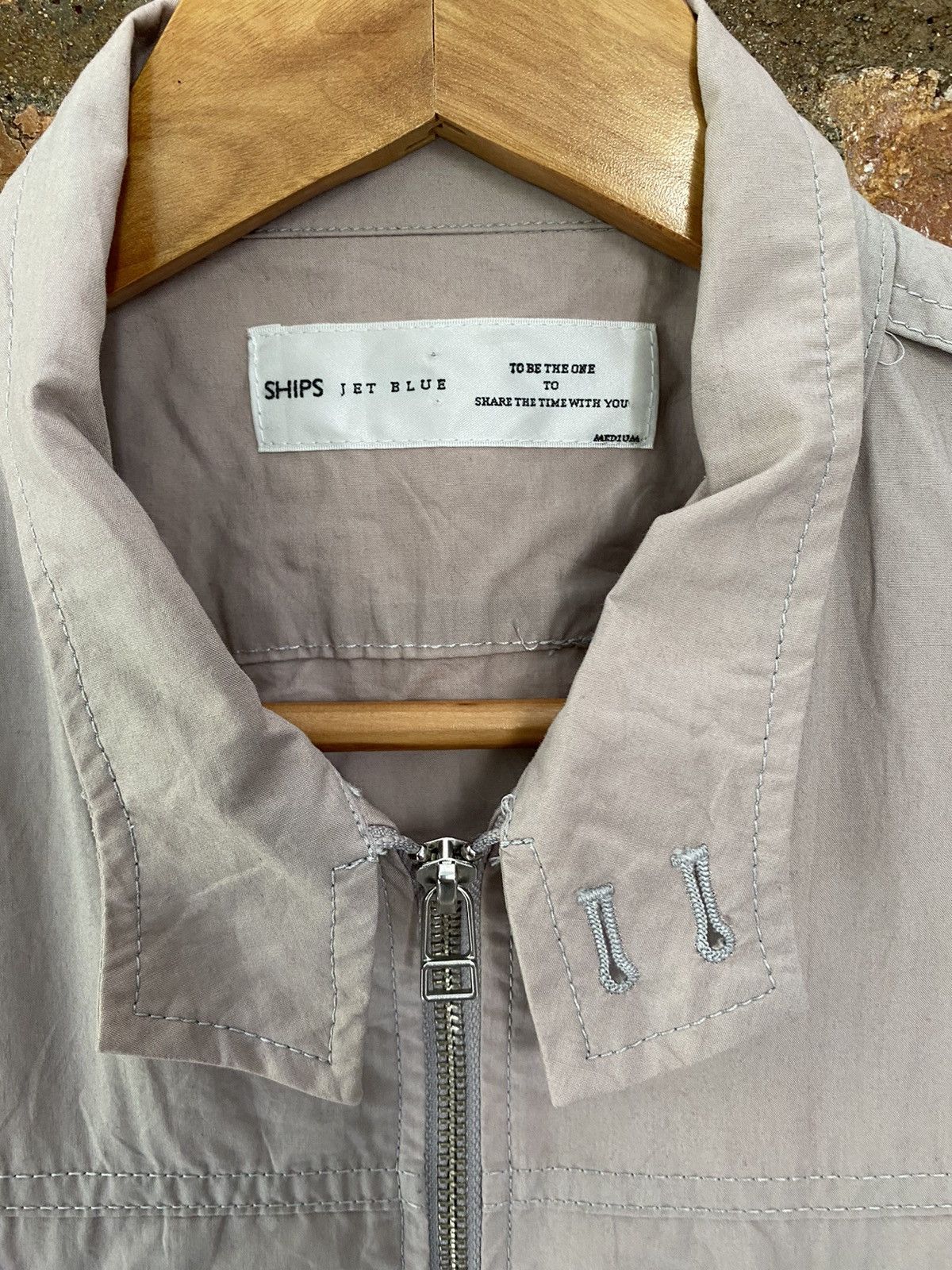 Japanese Brand Vtg SHIP Japan “5 zip” Dual Zipper cargo shirt Made in Japan Size US M / EU 48-50 / 2 - 8 Thumbnail