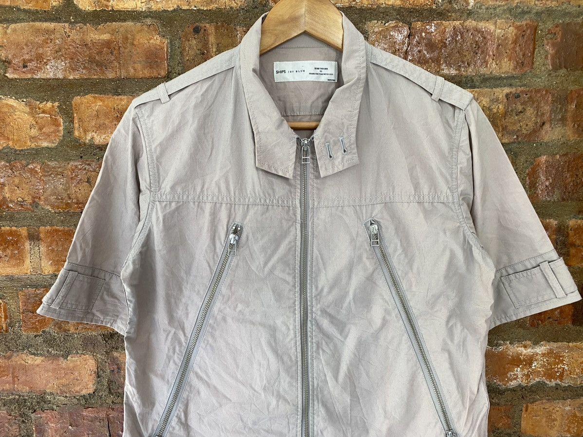 Japanese Brand Vtg SHIP Japan “5 zip” Dual Zipper cargo shirt Made in Japan Size US M / EU 48-50 / 2 - 3 Thumbnail