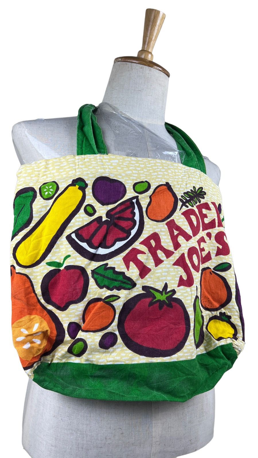 Vintage Vintage Traders Joe All Over Print Shoulder / Totebag Size ONE SIZE - 3 Thumbnail