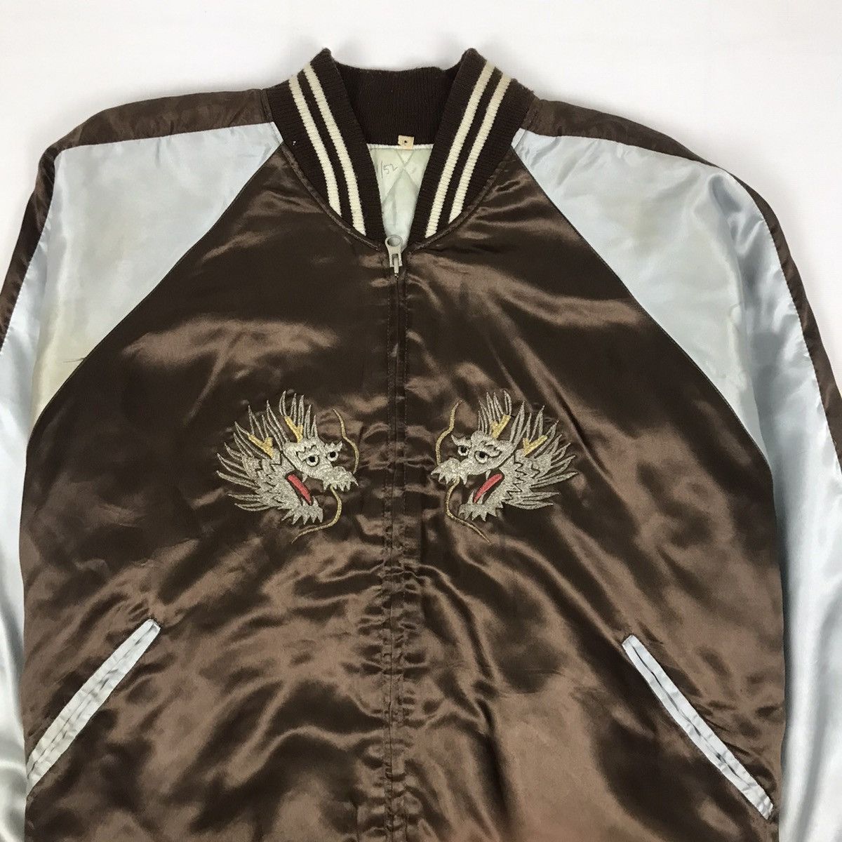 Japanese Brand × Vintage Vintage Japanese Souvenir Sukajan Jacket Size US L / EU 52-54 / 3 - 6 Thumbnail