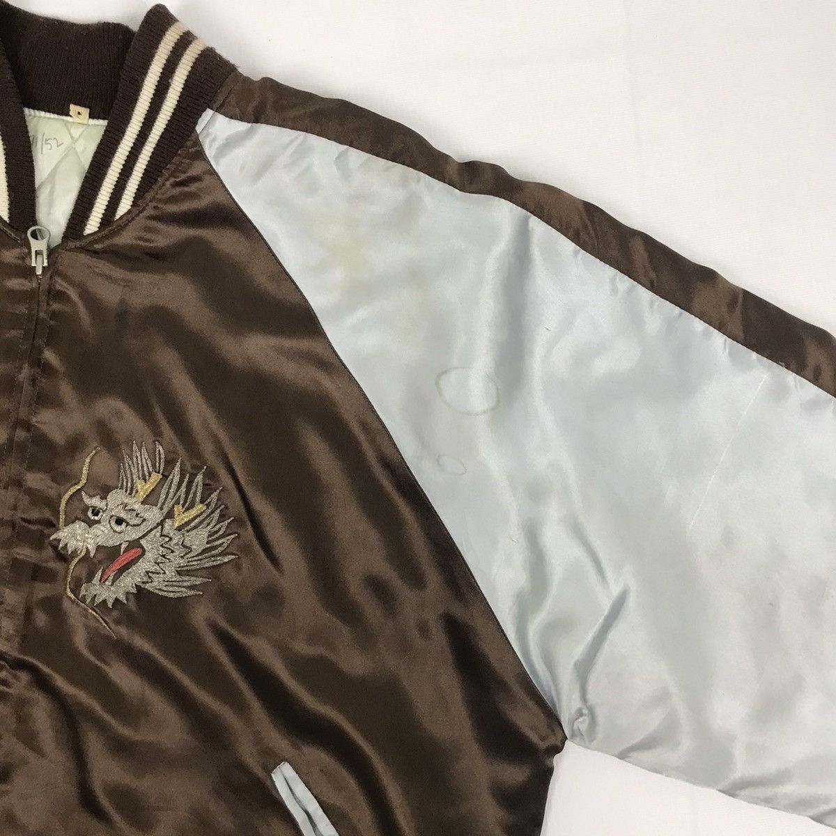 Japanese Brand × Vintage Vintage Japanese Souvenir Sukajan Jacket Size US L / EU 52-54 / 3 - 7 Thumbnail