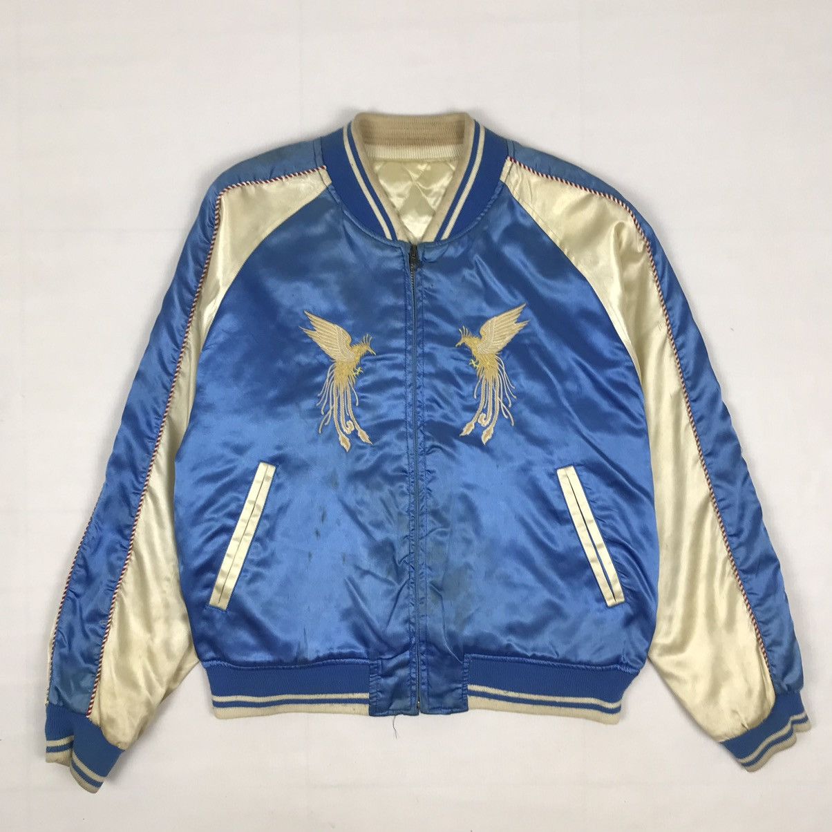 Japanese Brand × Vintage Vintage Japanese Souvenir Sukajan Jacket Size US M / EU 48-50 / 2 - 4 Thumbnail