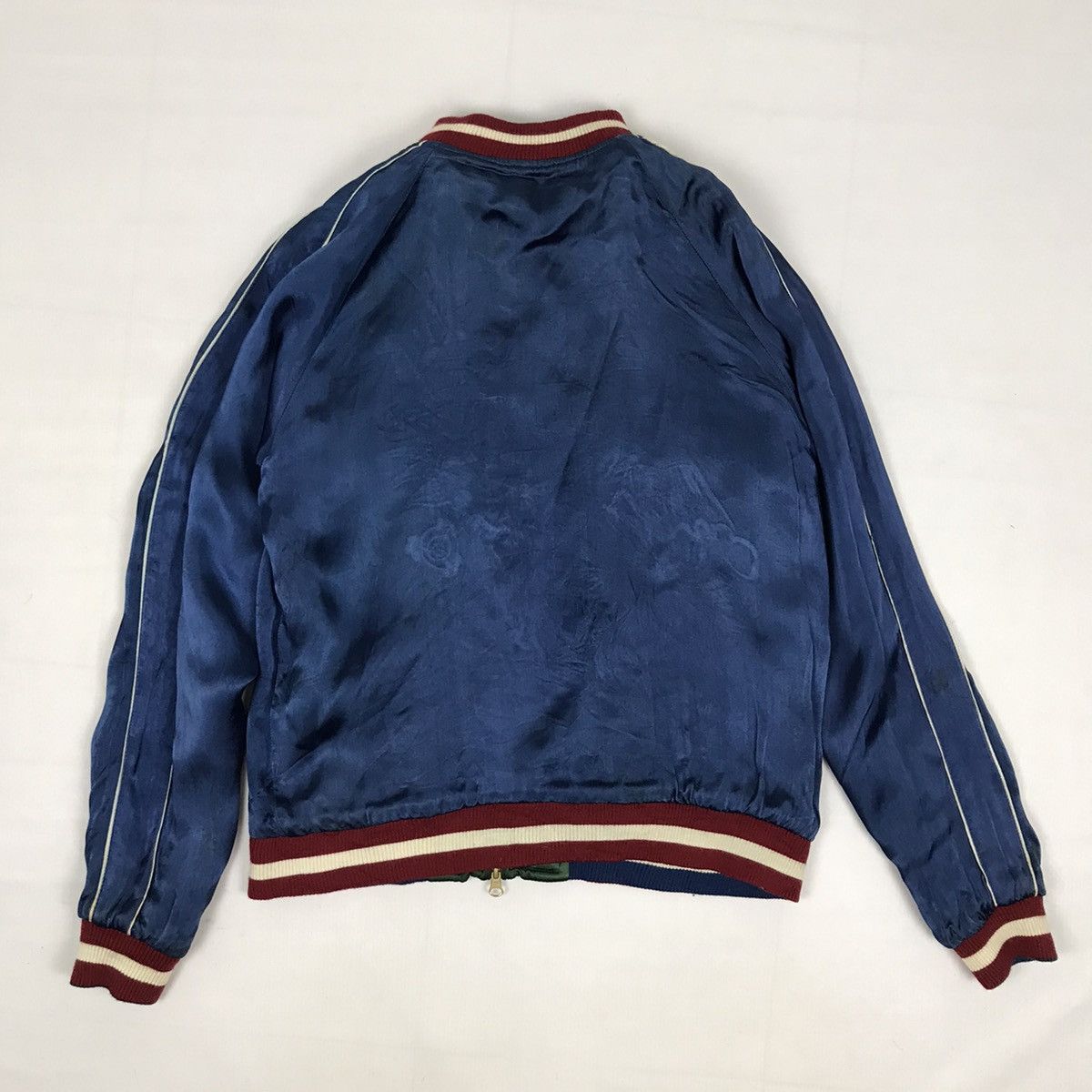 Japanese Brand Vintage Japanese Souvenir Sukajan Rayon Reversible Jacket Size US L / EU 52-54 / 3 - 11 Thumbnail