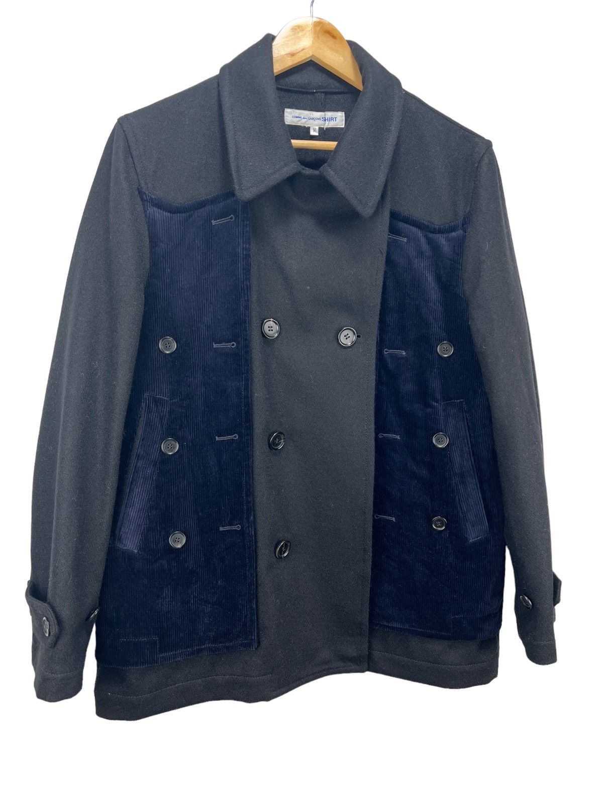 Comme des Garcons 🔥Offer🔥Comme des Garcons SHIRT Wool Velvet Blazer Jacket Size US M / EU 48-50 / 2 - 6 Thumbnail