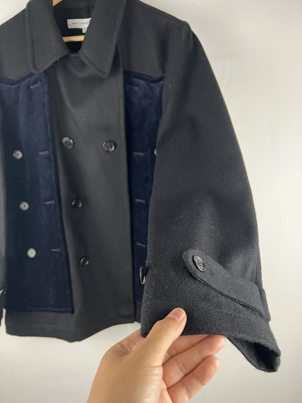 Comme des Garcons 🔥Offer🔥Comme des Garcons SHIRT Wool Velvet Blazer Jacket Size US M / EU 48-50 / 2 - 23 Thumbnail