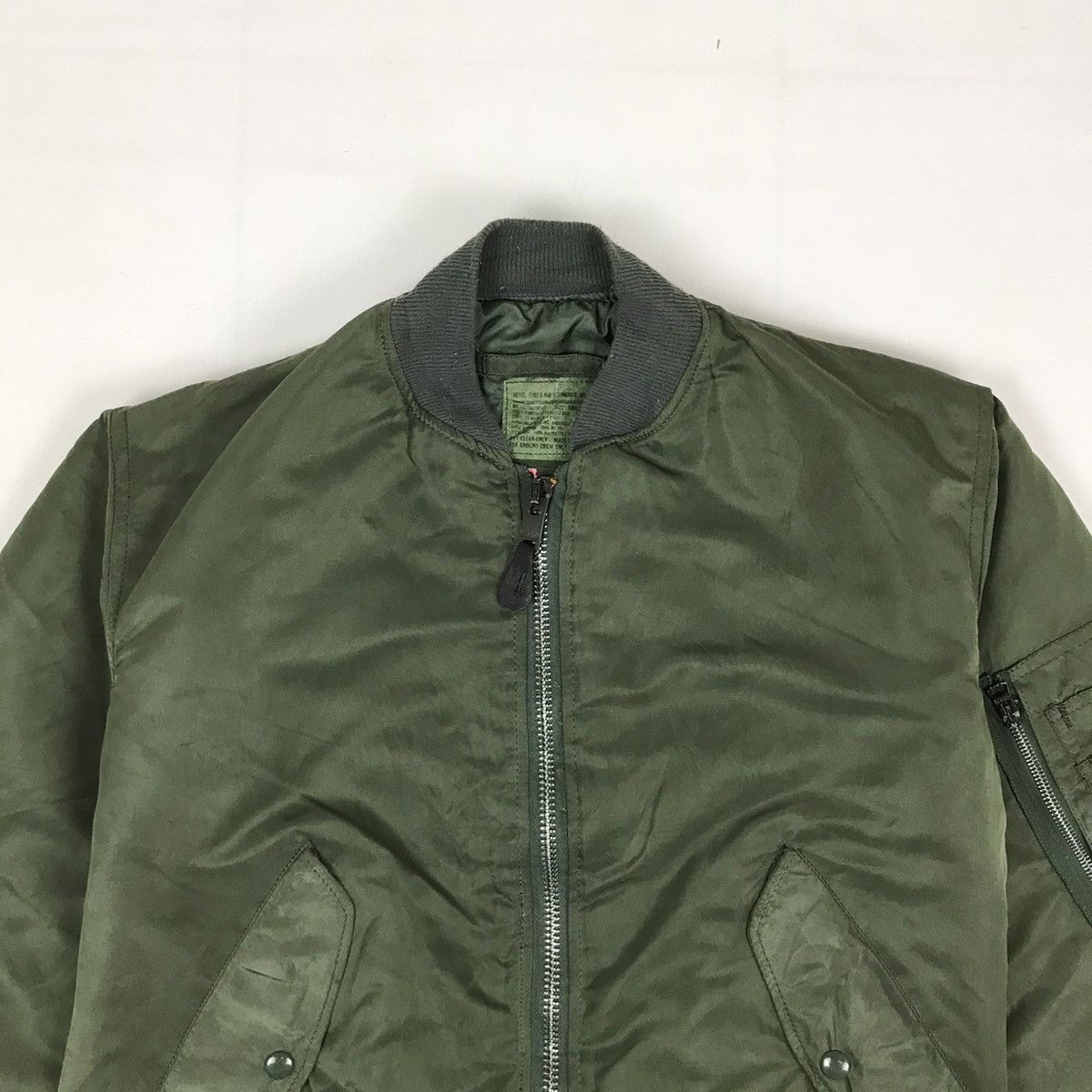 Alpha Industries × Vintage Vintage Alpha Indusries Bomber Jacket Size US S / EU 44-46 / 1 - 4 Thumbnail