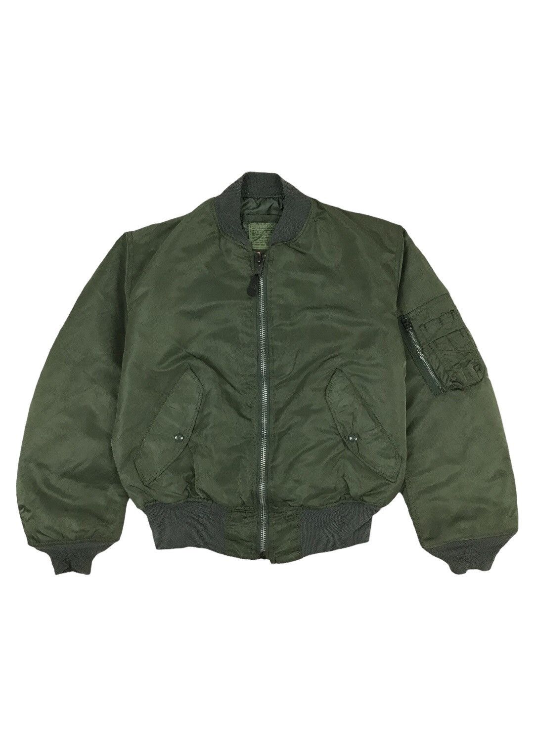 Alpha Industries × Vintage Vintage Alpha Indusries Bomber Jacket Size US S / EU 44-46 / 1 - 1 Thumbnail