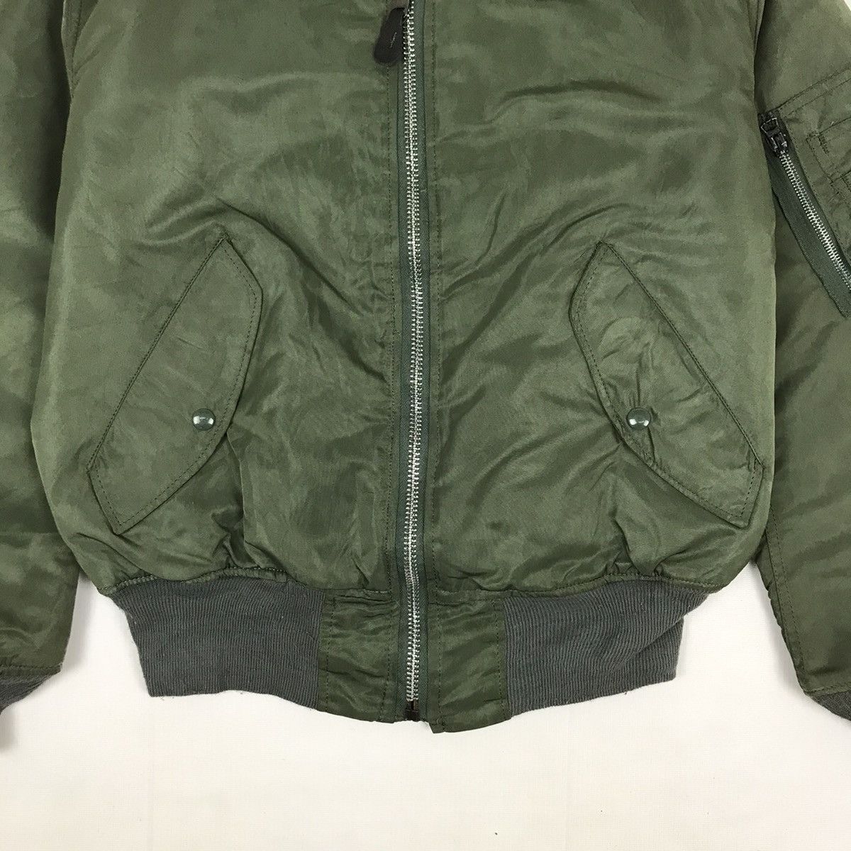 Alpha Industries × Vintage Vintage Alpha Indusries Bomber Jacket Size US S / EU 44-46 / 1 - 5 Thumbnail