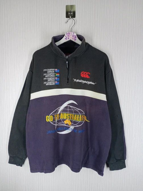 Canterbury of New Zealand RARE VINTAGE CANTERBURY OF NEW ZEALAND WORLD CHAMPION Size US XL / EU 56 / 4 - 2 Thumbnail
