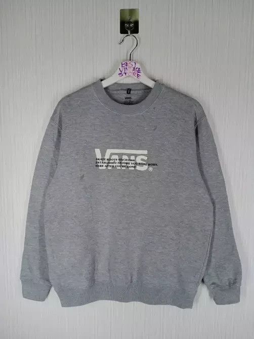 Shorty's Skateboards × Vans × Vintage Rare Vintage Vans Big Logo Crewneck Sweatshirt Size US M / EU 48-50 / 2 - 1 Thumbnail