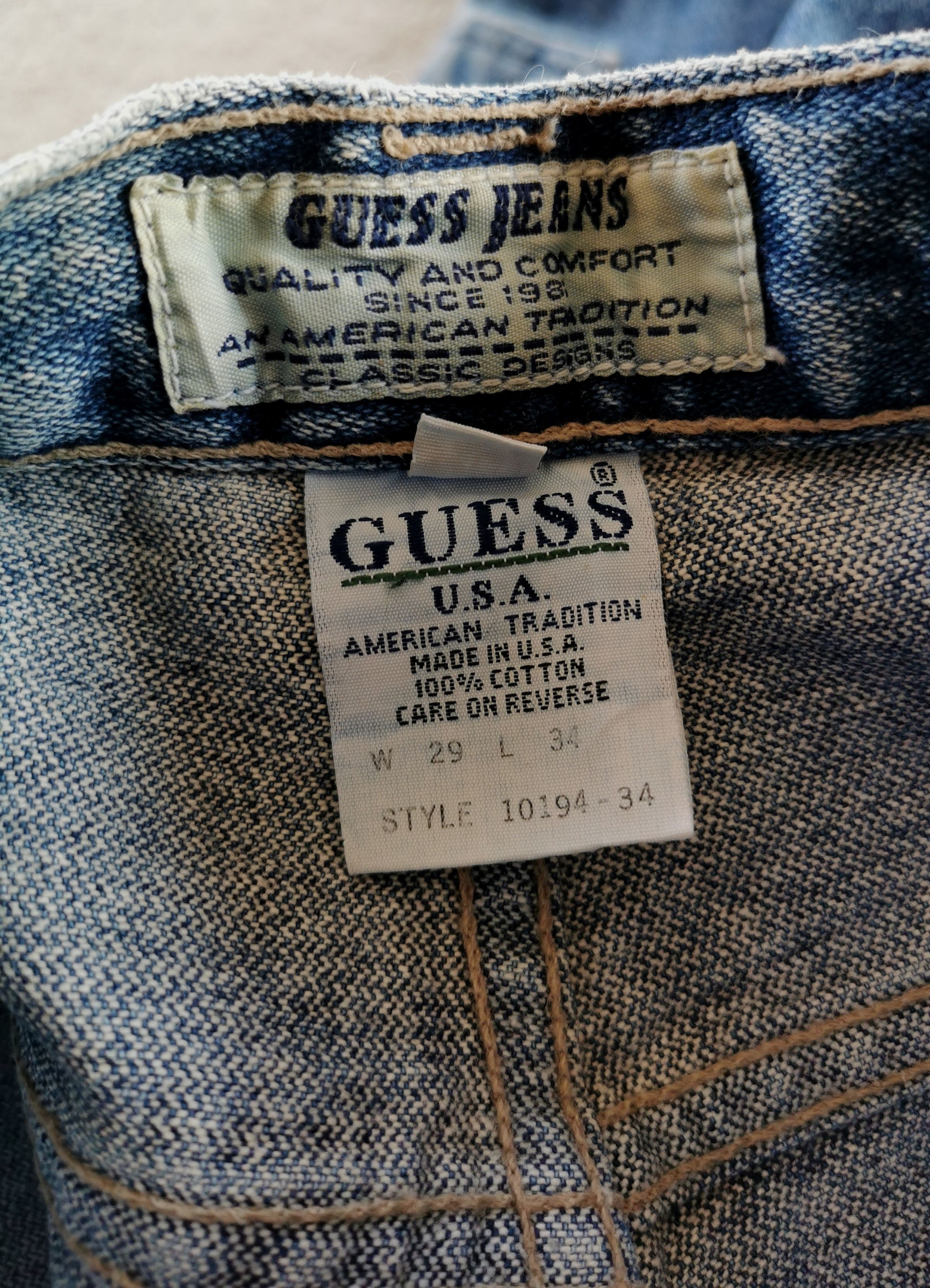 Guess Gorpcore 90s Vintage Guess USA Jeans Size US 29 - 2 Thumbnail