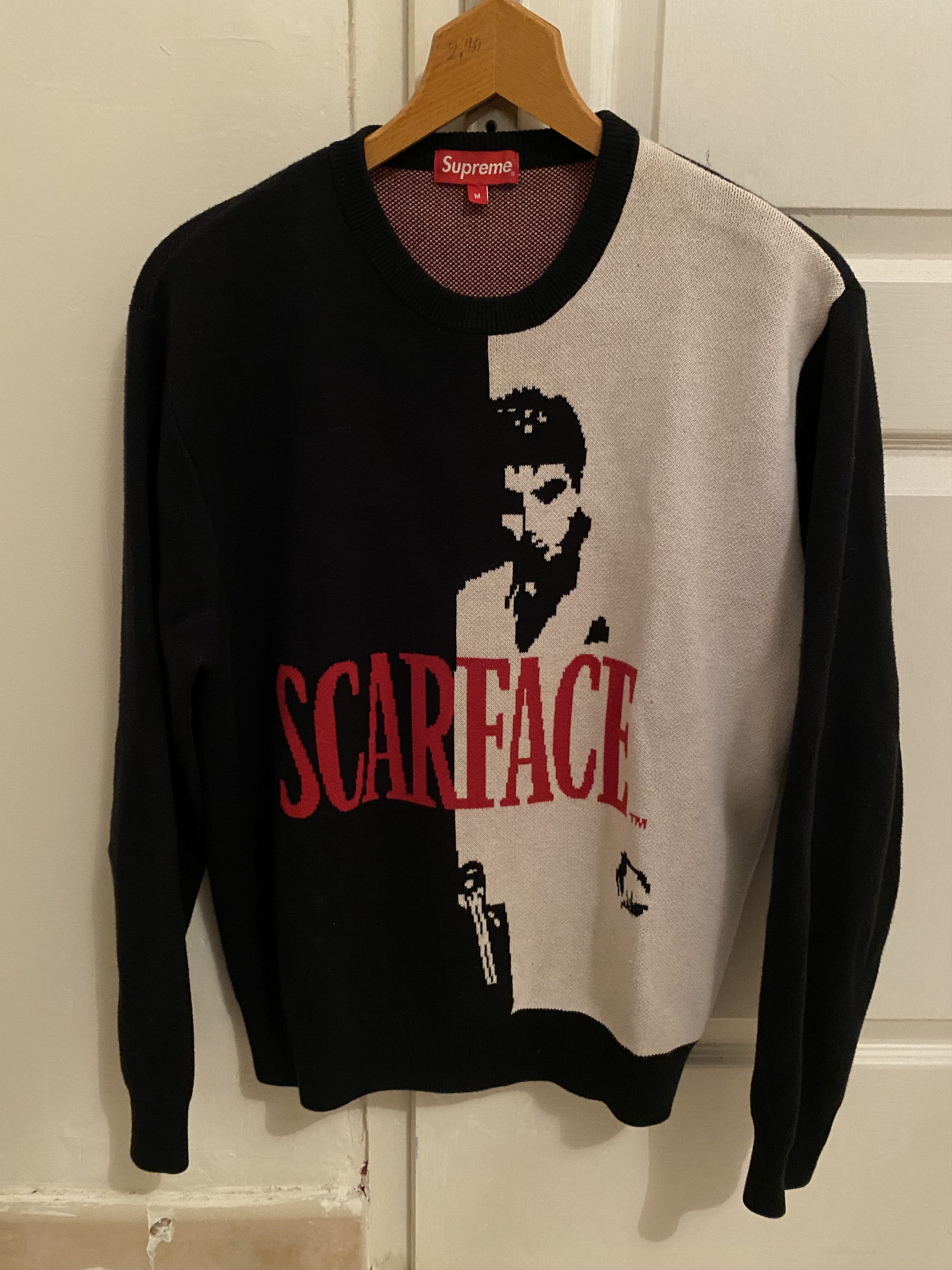 Supreme Supreme Scarface Sweater FW17 | Grailed