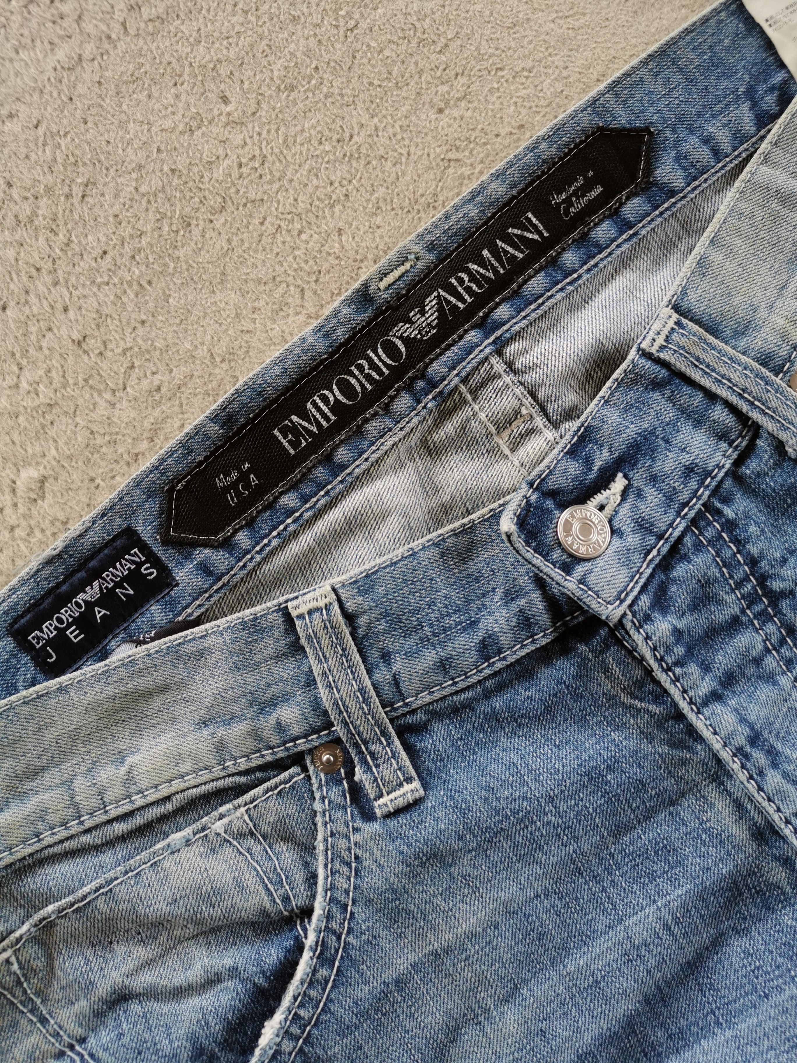 Emporio Armani Emporio Armani Regular Straight Jeans Size US 36 / EU 52 - 3 Thumbnail
