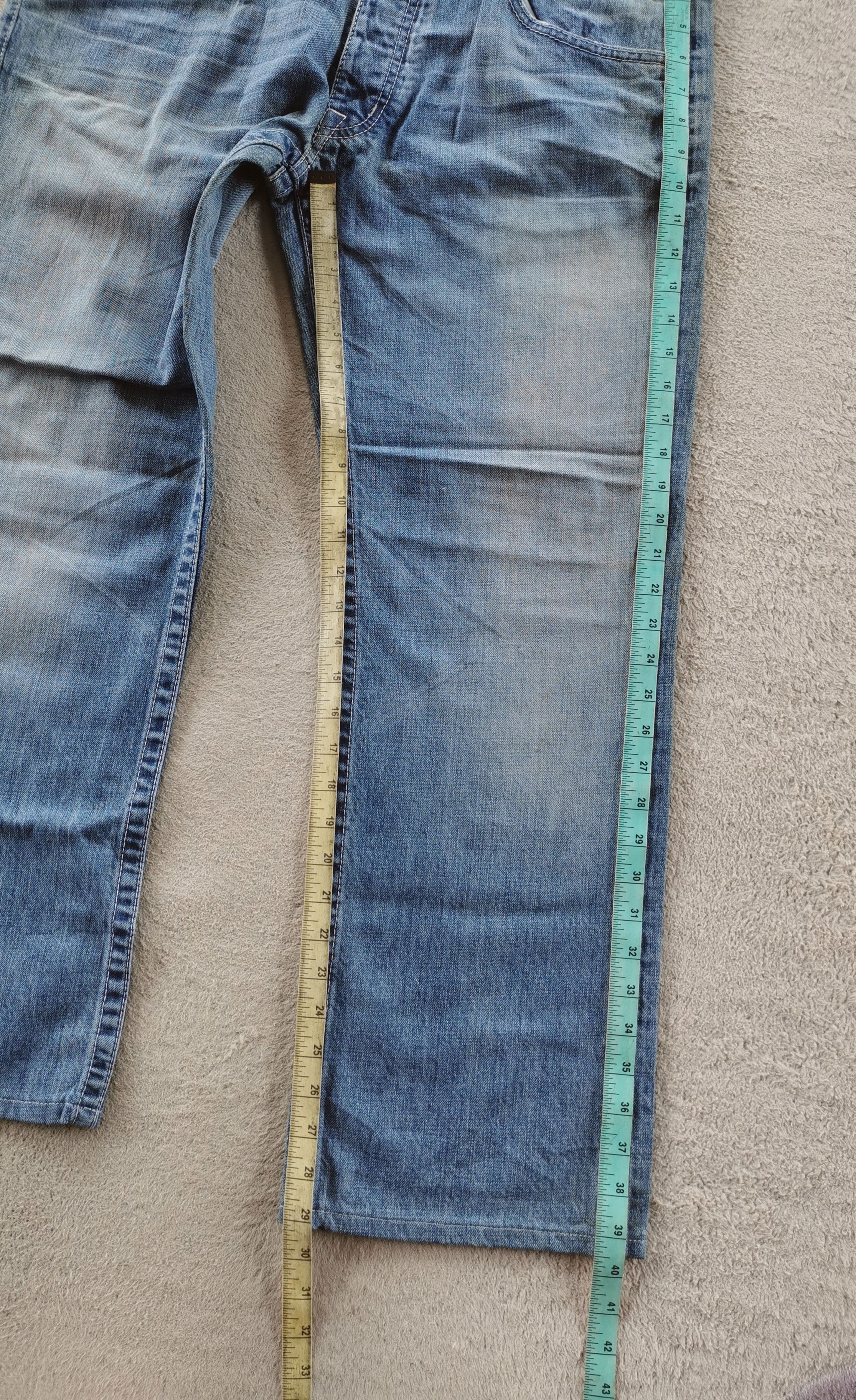 Emporio Armani Emporio Armani Regular Straight Jeans Size US 36 / EU 52 - 10 Thumbnail
