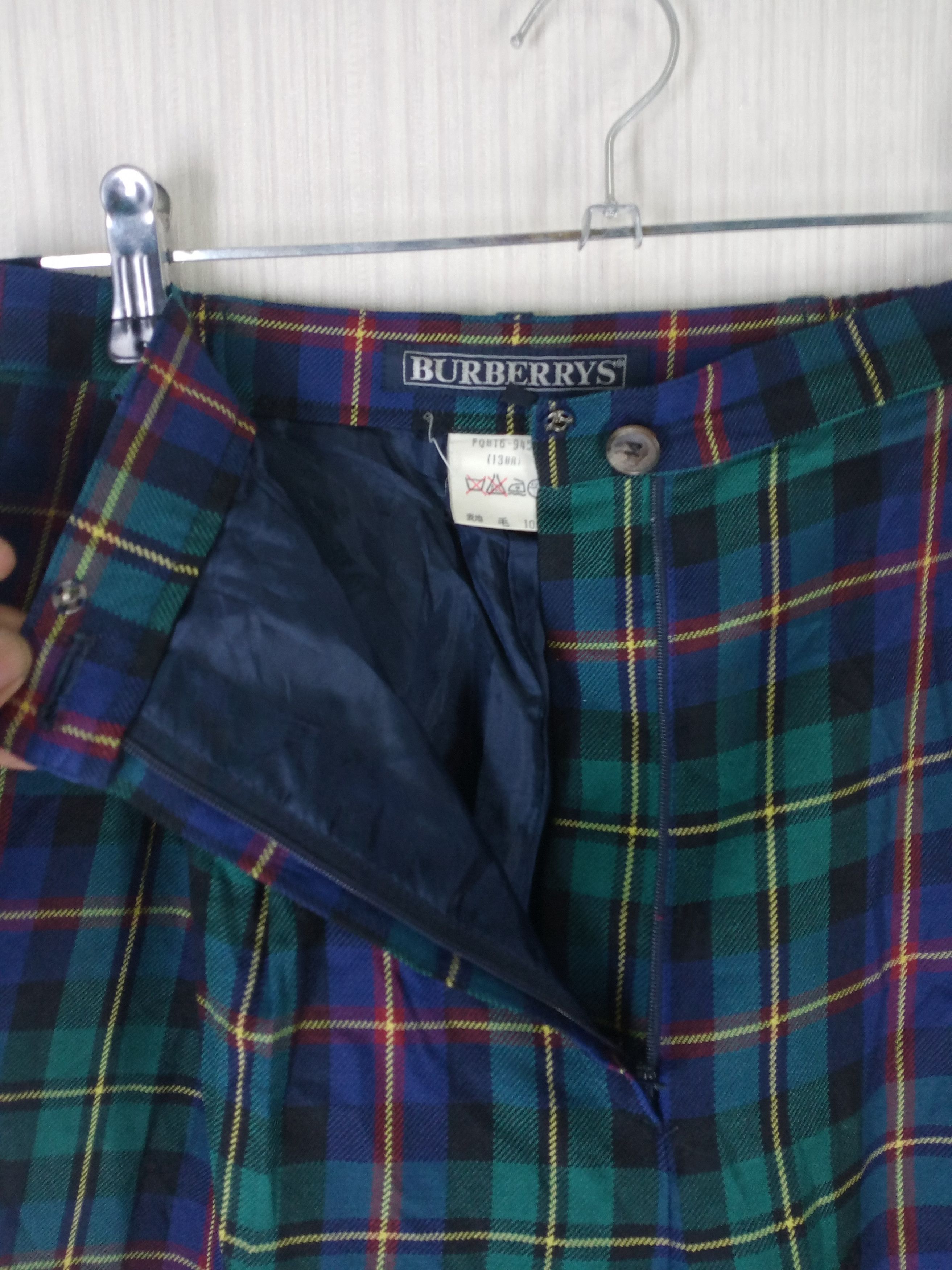 Burberry Rare Vintage Burberrys Nova Check Pants Size US 28 / EU 44 - 8 Thumbnail