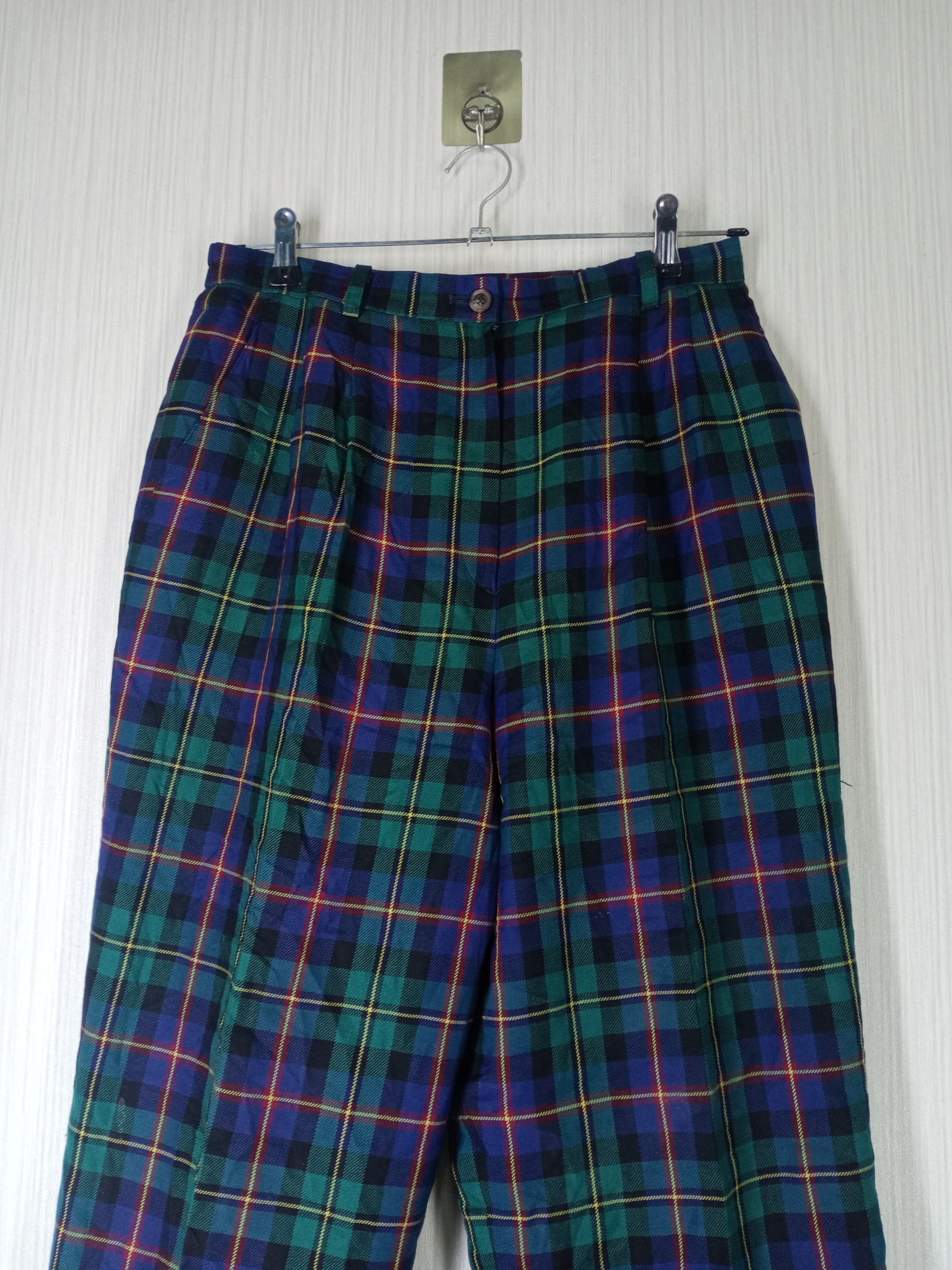 Burberry Rare Vintage Burberrys Nova Check Pants Size US 28 / EU 44 - 4 Thumbnail
