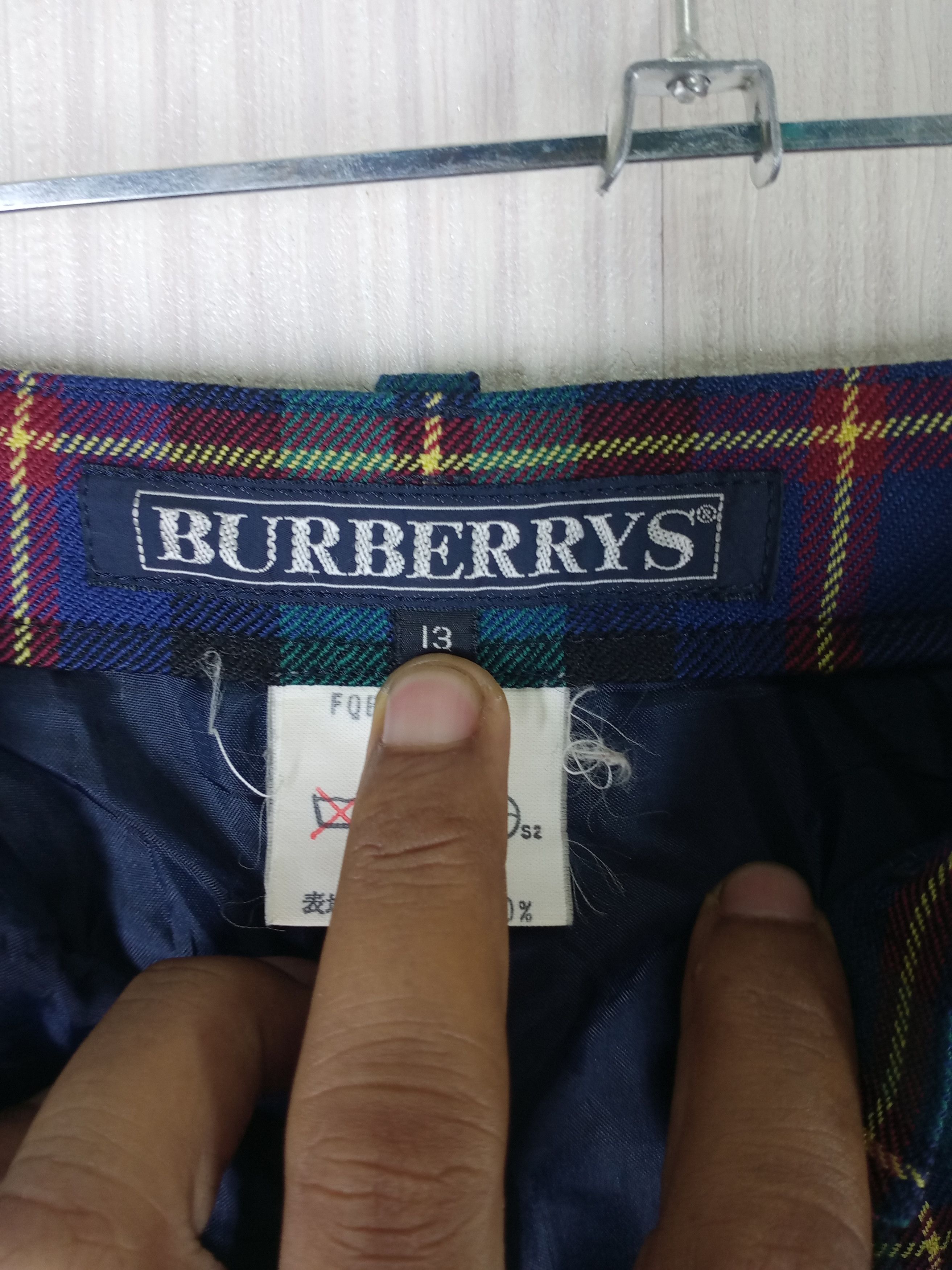 Burberry Rare Vintage Burberrys Nova Check Pants Size US 28 / EU 44 - 7 Thumbnail