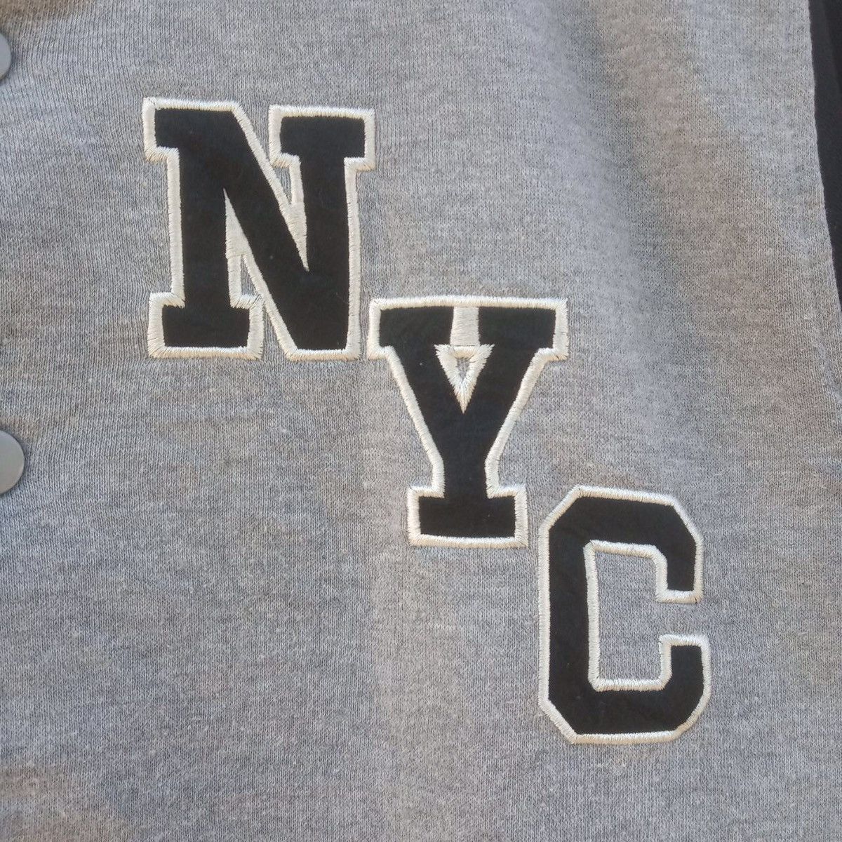 Vintage Vintage New York City NYC Varsity Jacket Snap Button Style Size US M / EU 48-50 / 2 - 3 Thumbnail