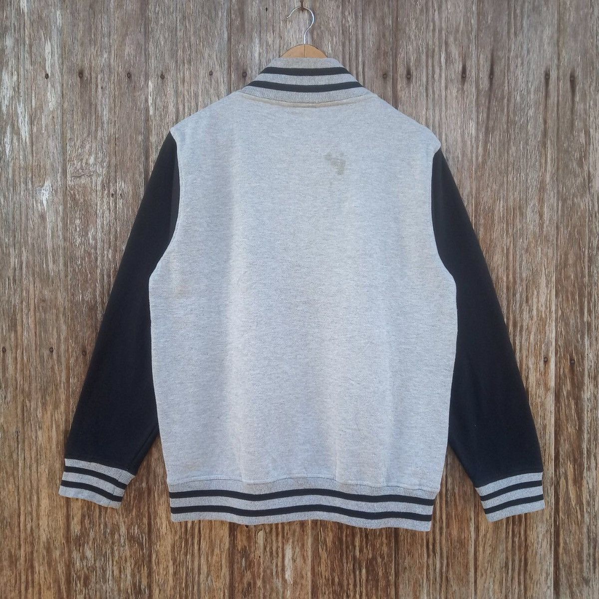 Vintage Vintage New York City NYC Varsity Jacket Snap Button Style Size US M / EU 48-50 / 2 - 2 Thumbnail