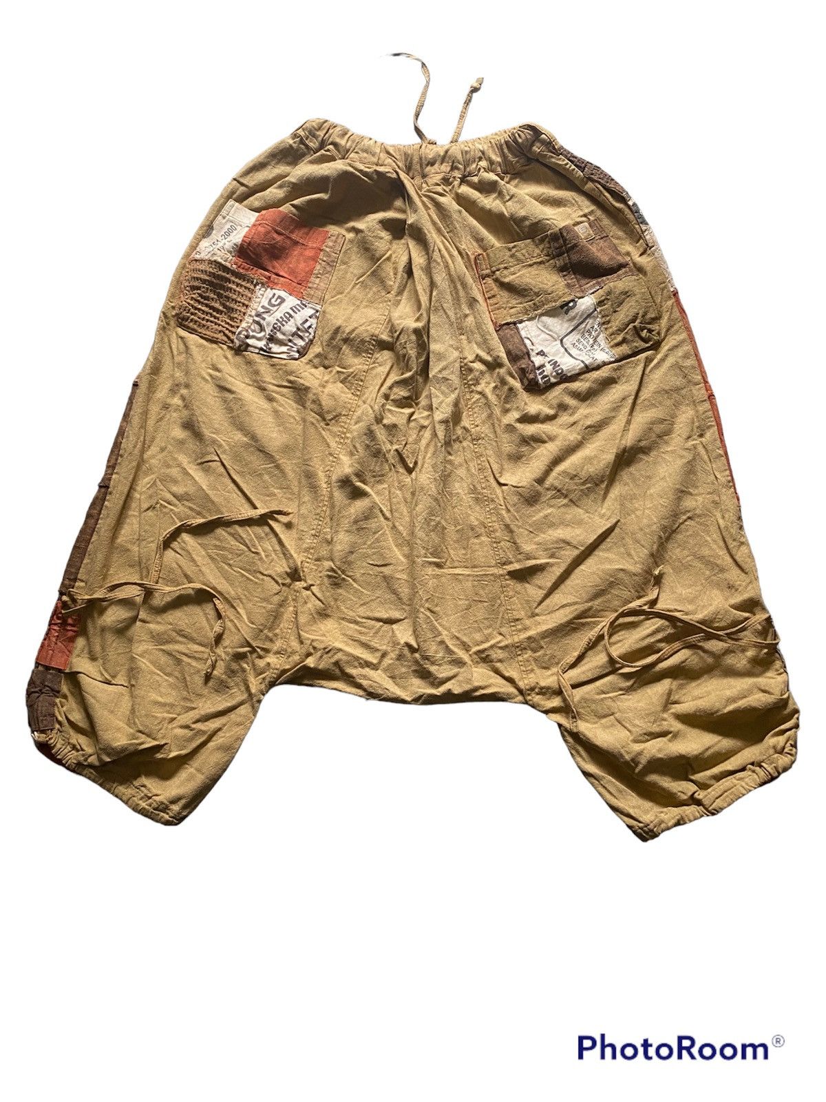 Japanese Brand × Vintage Vintage Japanese Brands harem pants pacthwork Size US 29 - 2 Thumbnail