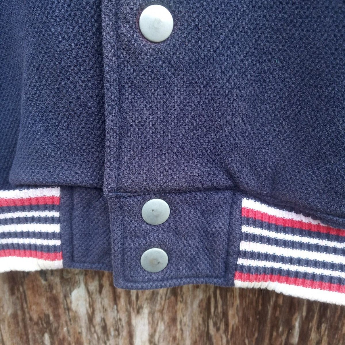 Vintage Vintage Varsity Jacket Snap Button Da Hui Hawaii Surf Style Size US L / EU 52-54 / 3 - 3 Thumbnail