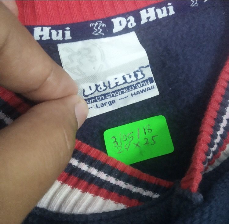 Vintage Vintage Varsity Jacket Snap Button Da Hui Hawaii Surf Style Size US L / EU 52-54 / 3 - 6 Thumbnail