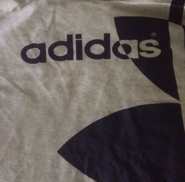 Adidas Vintage Adidas Big Logo Sweatshirts Hip Hop Style Size US L / EU 52-54 / 3 - 4 Thumbnail