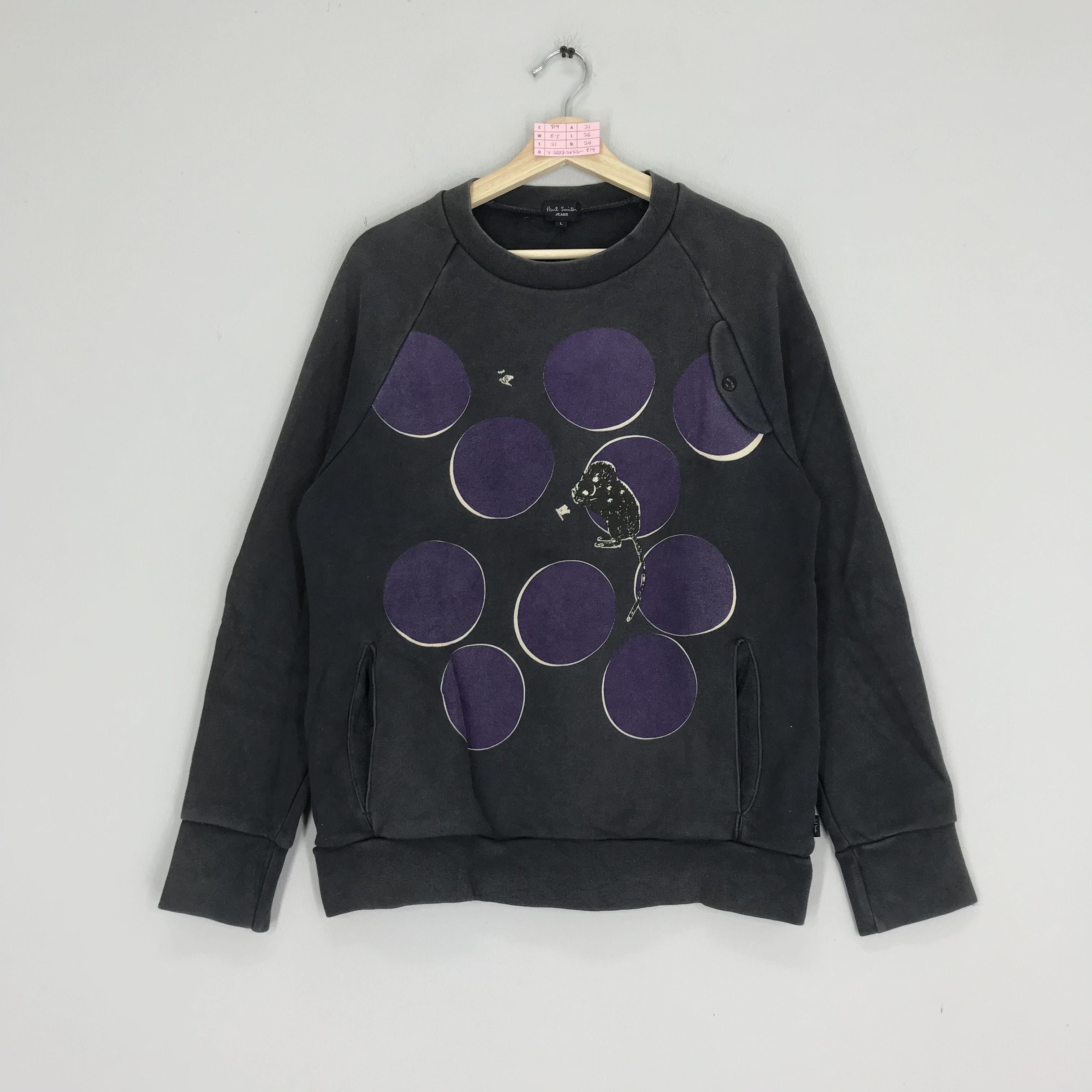 Japanese Brand Vintage Paul Smith Jeans Sweatshirts Size US M / EU 48-50 / 2 - 1 Thumbnail