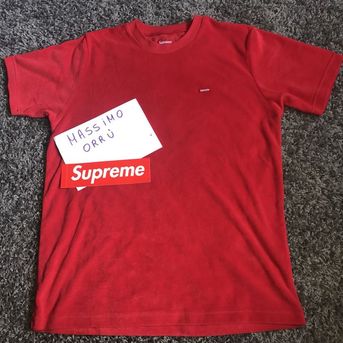 Supreme terry store small box tee