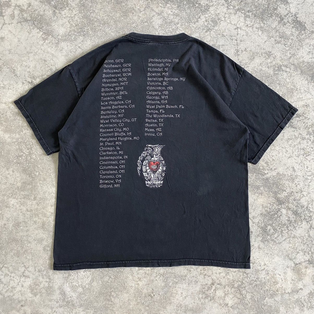 Band Tees VTG Y2K Incubus Alternative/Indie Promo Tour T-Shirt Size US XL / EU 56 / 4 - 6 Thumbnail