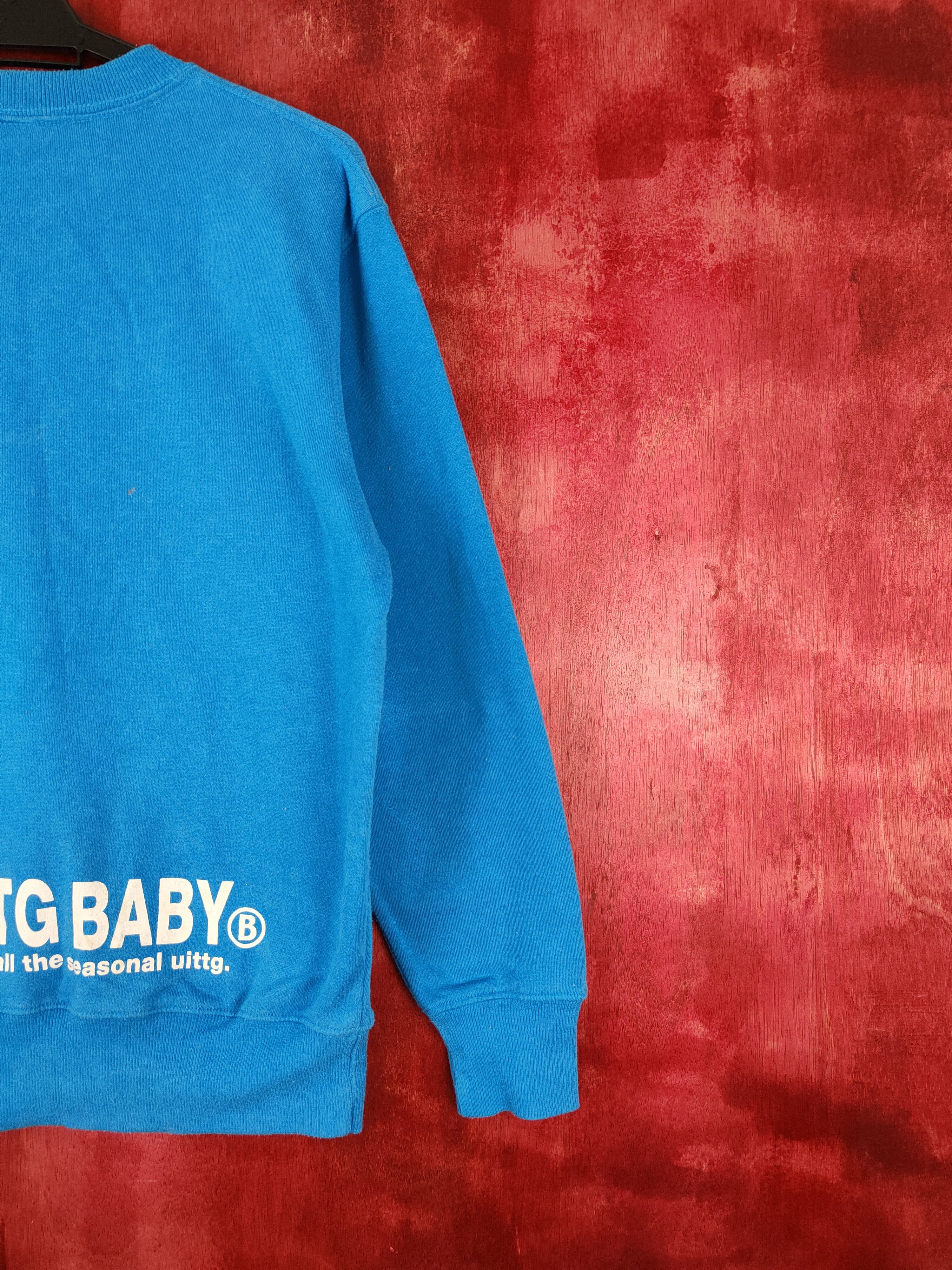 Japanese Brand × Vintage UITTG Baby® Blue Sweatshirt #5777 Size US M / EU 48-50 / 2 - 11 Thumbnail