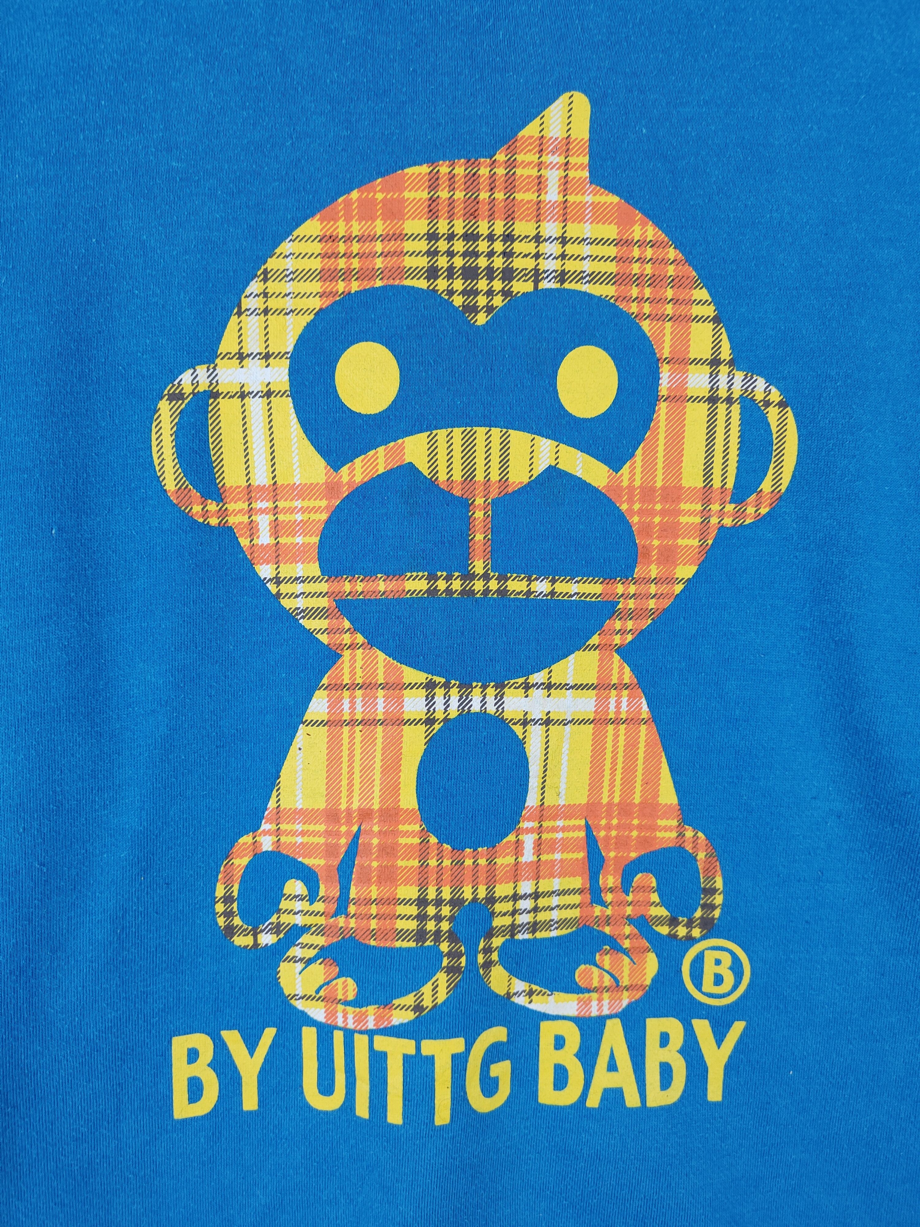 Japanese Brand × Vintage UITTG Baby® Blue Sweatshirt #5777 Size US M / EU 48-50 / 2 - 7 Thumbnail