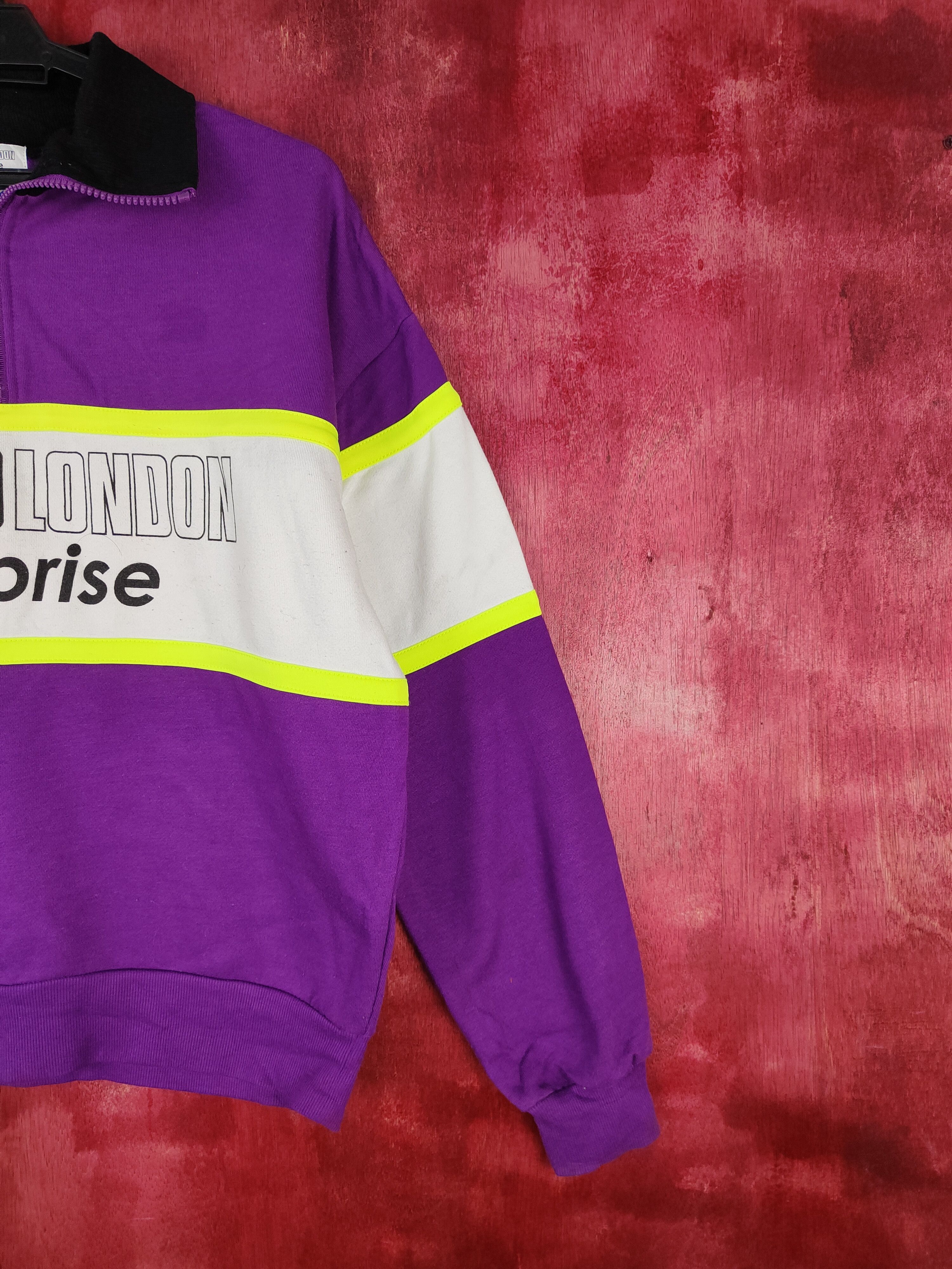 Michiko Koshino London × Vintage DL Michiko London Surprise vintage Purple Sweatshirt #5761 Size US M / EU 48-50 / 2 - 5 Thumbnail