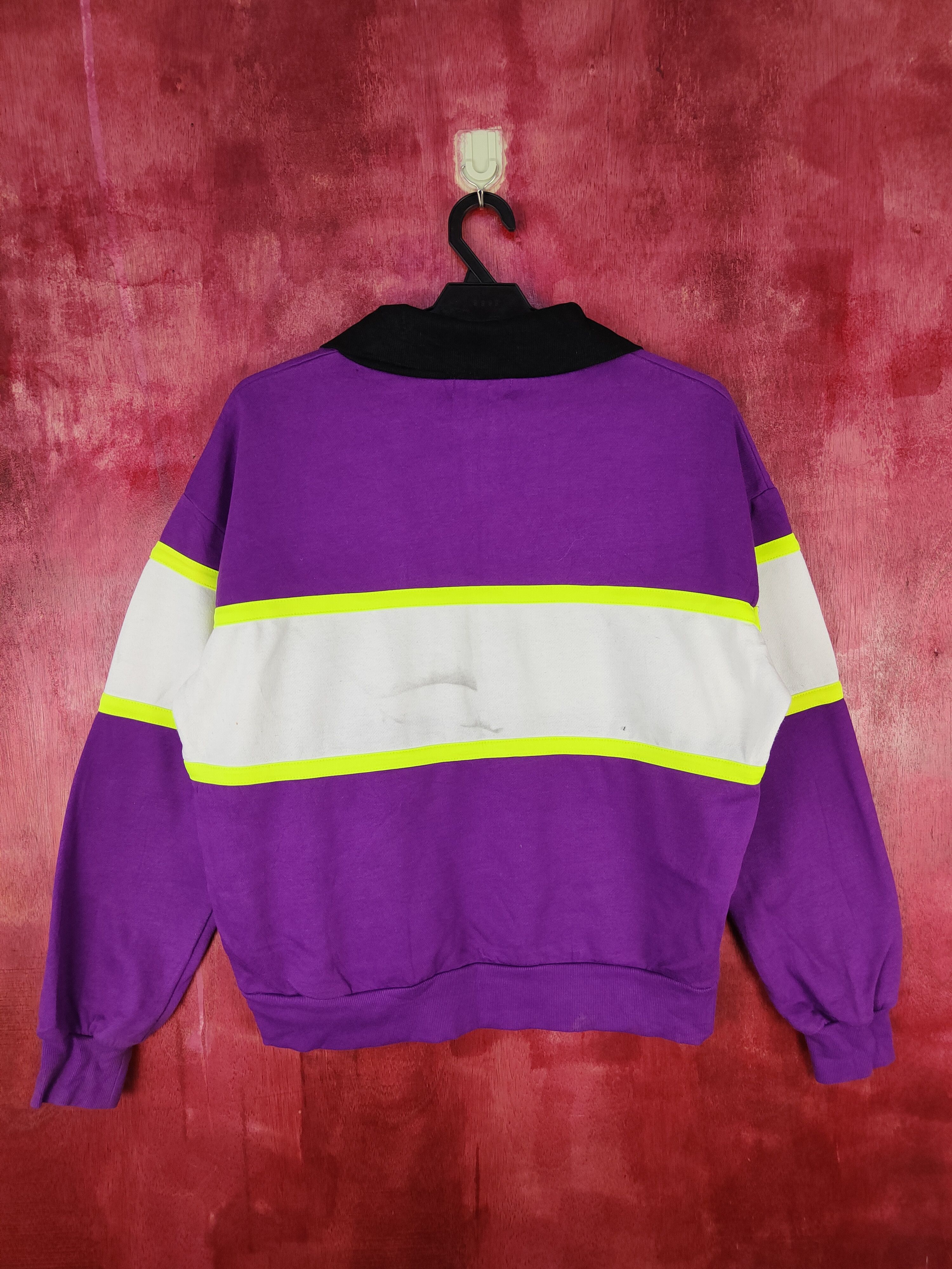 Michiko Koshino London × Vintage DL Michiko London Surprise vintage Purple Sweatshirt #5761 Size US M / EU 48-50 / 2 - 7 Thumbnail