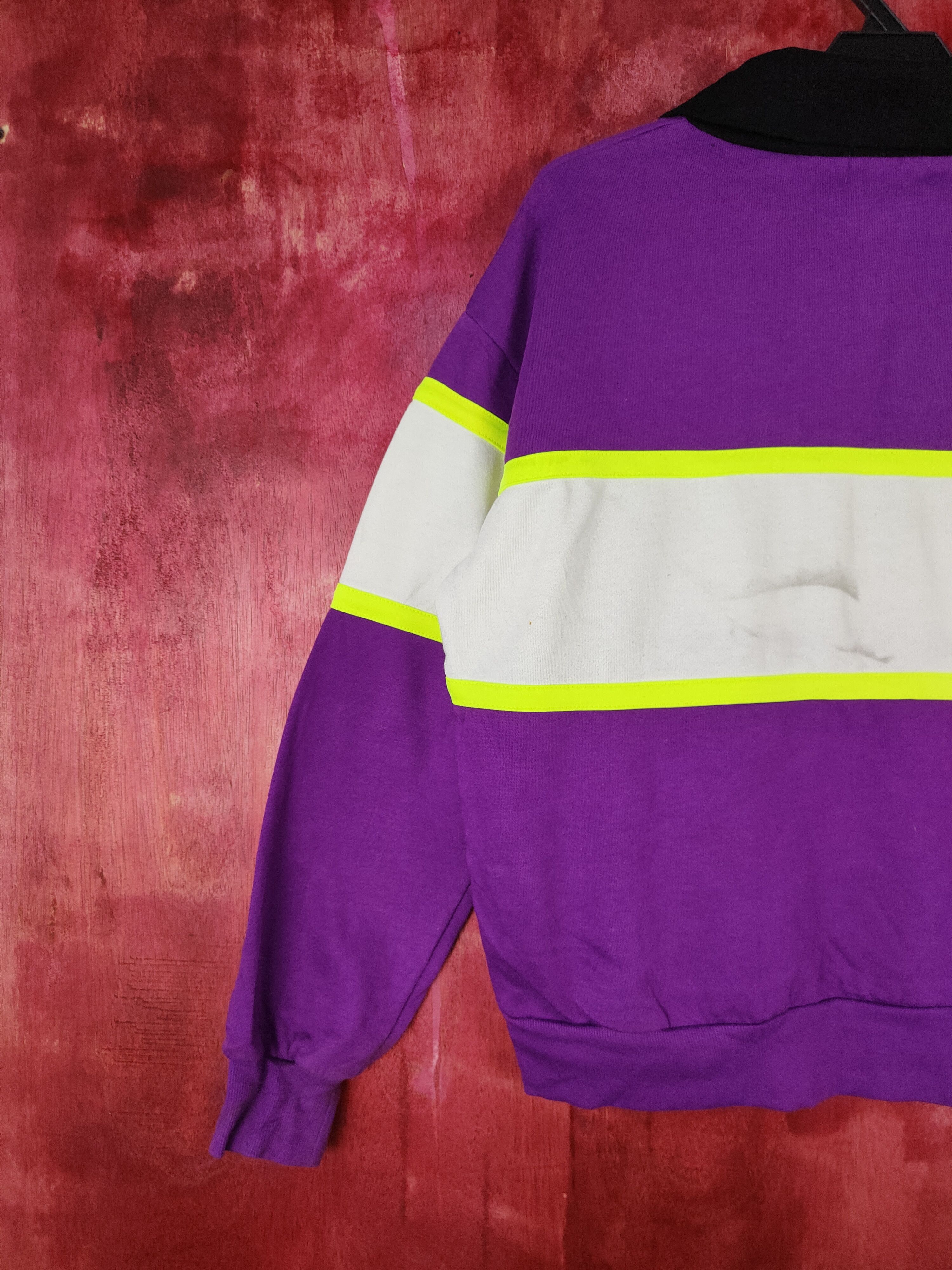 Michiko Koshino London × Vintage DL Michiko London Surprise vintage Purple Sweatshirt #5761 Size US M / EU 48-50 / 2 - 8 Thumbnail
