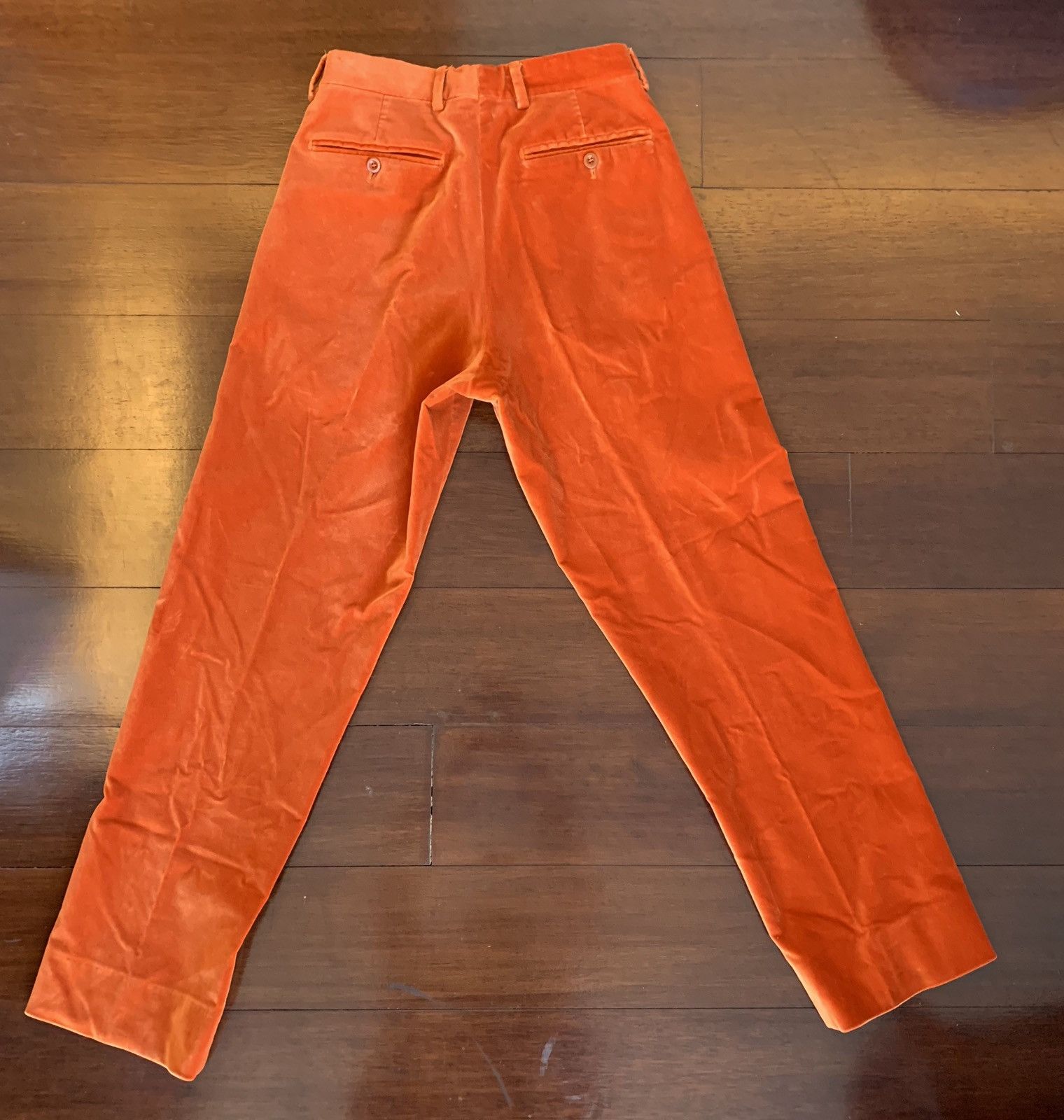Hermes Orange Velvet 🍊🍊🍊🍊🍊🍊🍊🍊🍊🍊 Size US 30 / EU 46 - 1 Thumbnail