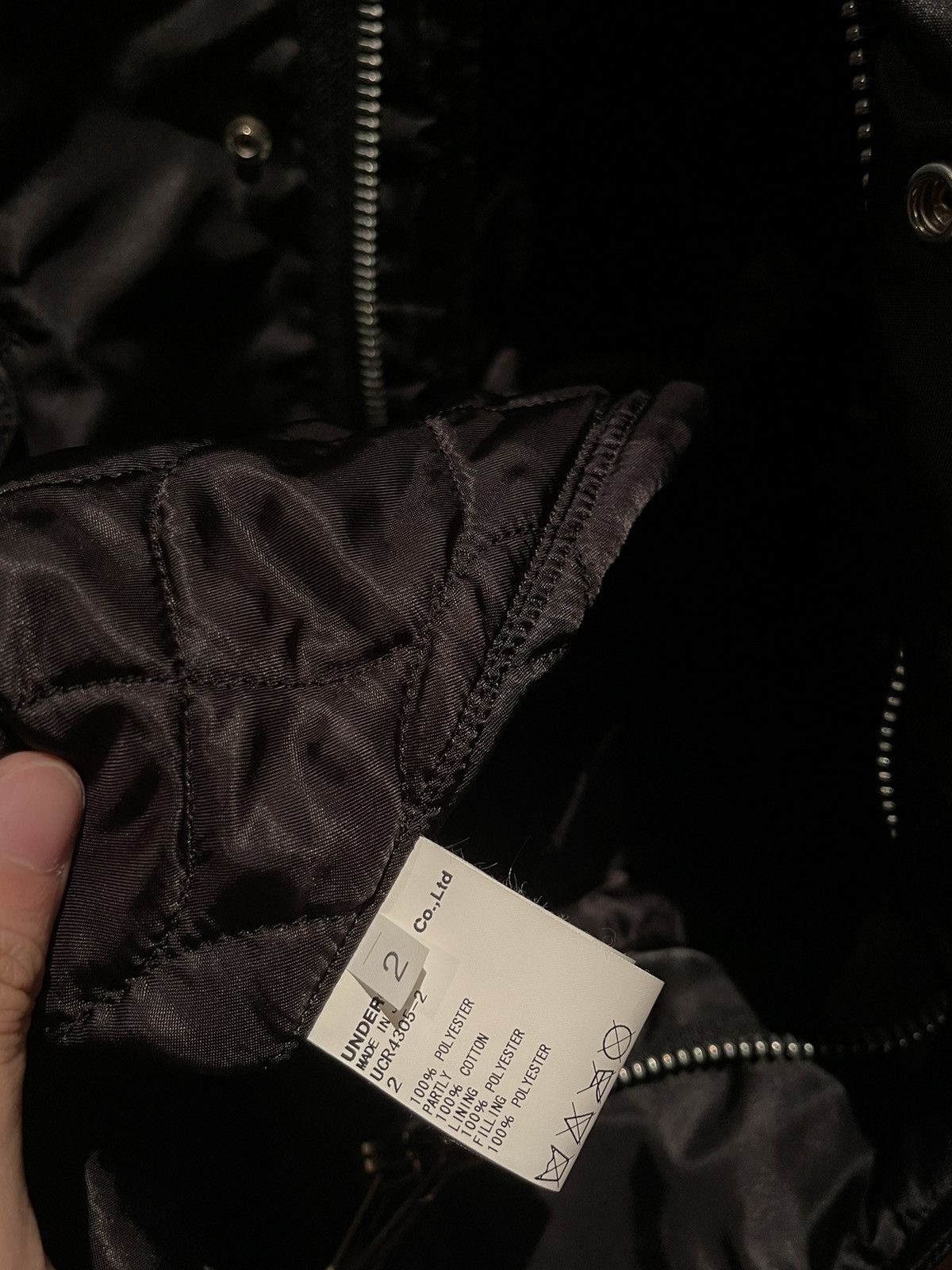 Undercover Undercover x Borremans quilted puffer fishtail parka Size US M / EU 48-50 / 2 - 7 Thumbnail