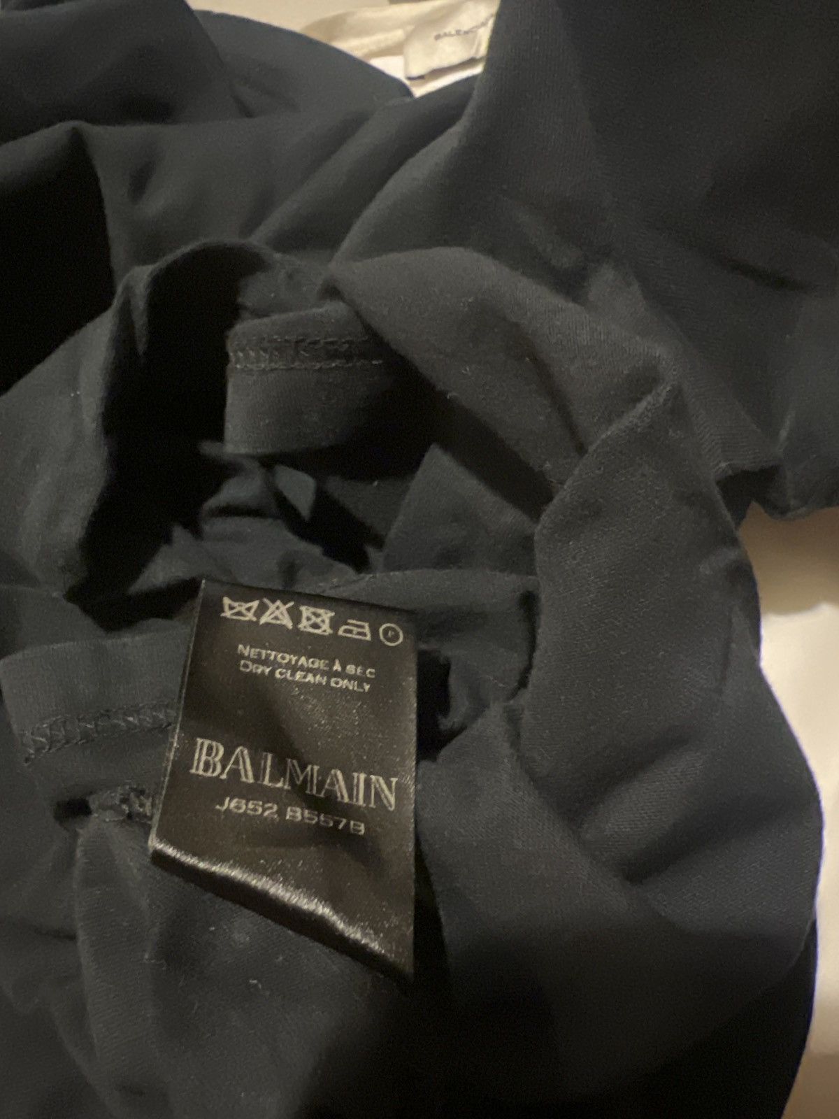Balmain amazing embroidery on tee Size US M / EU 48-50 / 2 - 4 Thumbnail