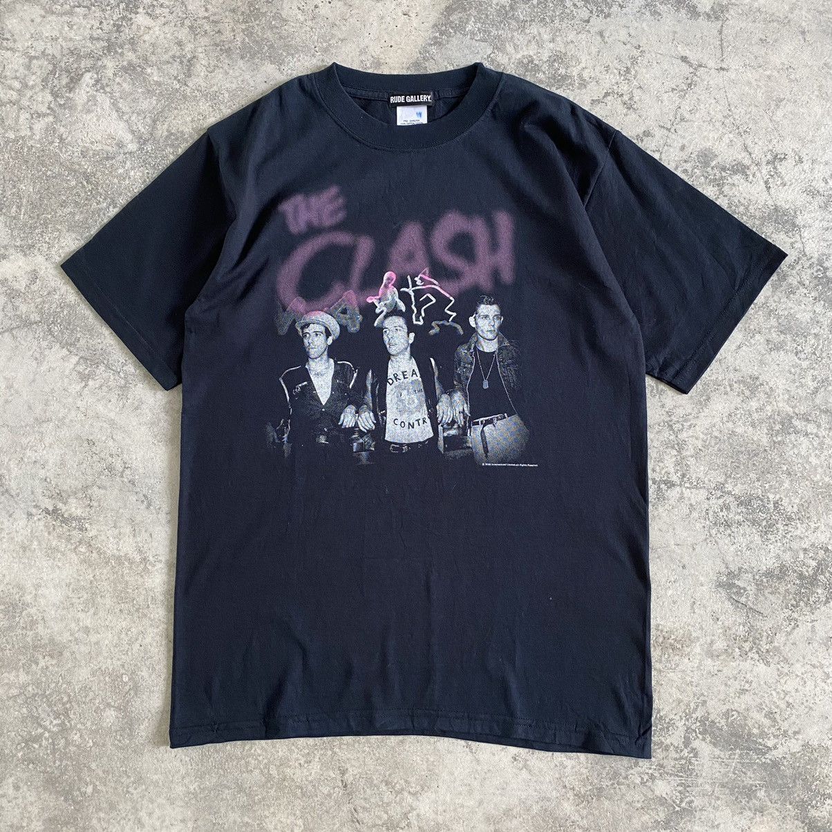 Band Tees Vintage 2002 The Clash Promo Tour Punk Rock Band Tee Size US M / EU 48-50 / 2 - 1 Thumbnail