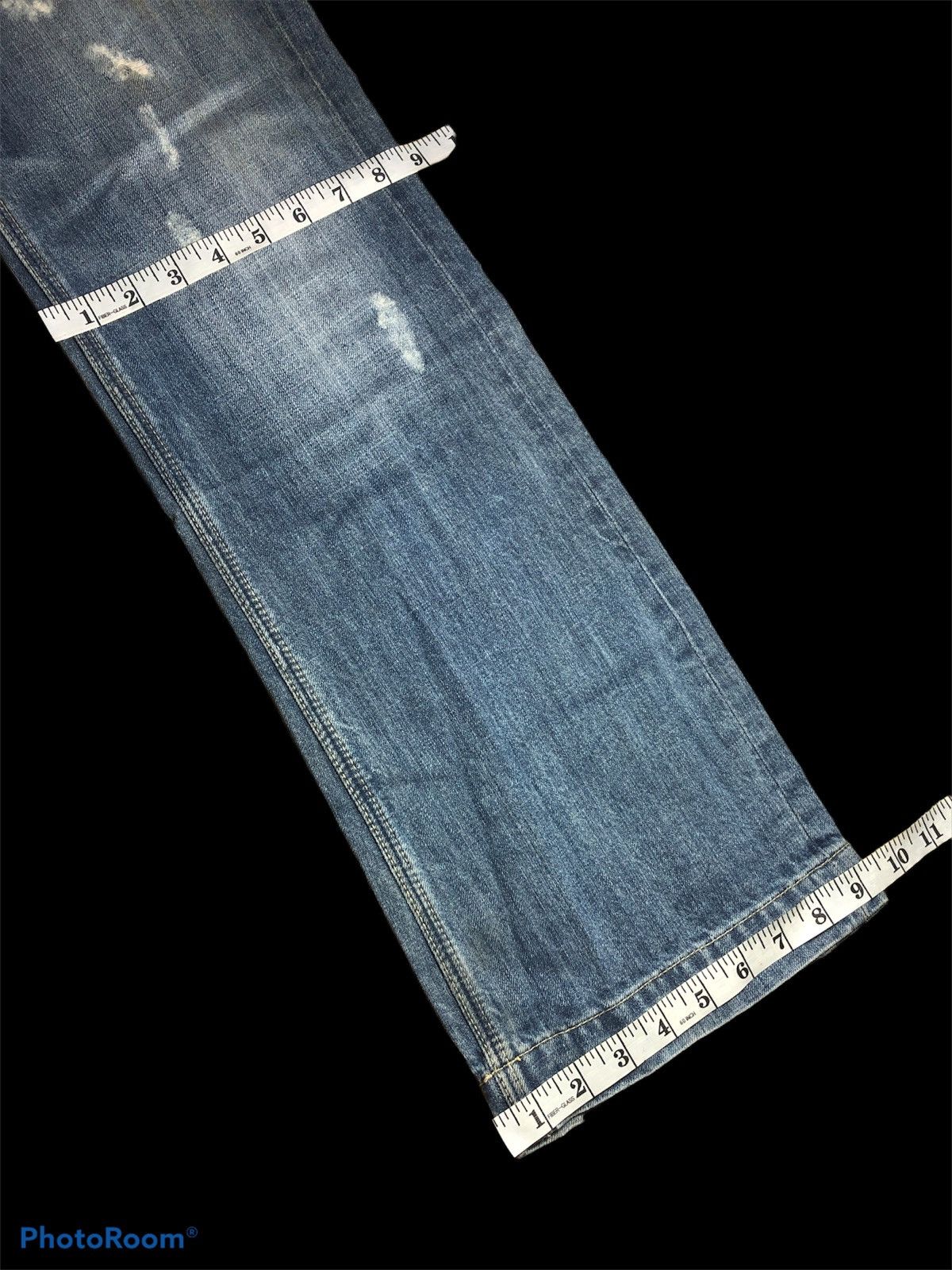 If Six Was Nine BOOTCUT PATCHES URBAN CRAFT DENIM Size US 31 - 7 Thumbnail
