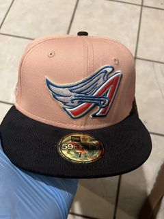 80s LA Rams Corduroy Blue Snapback Hat