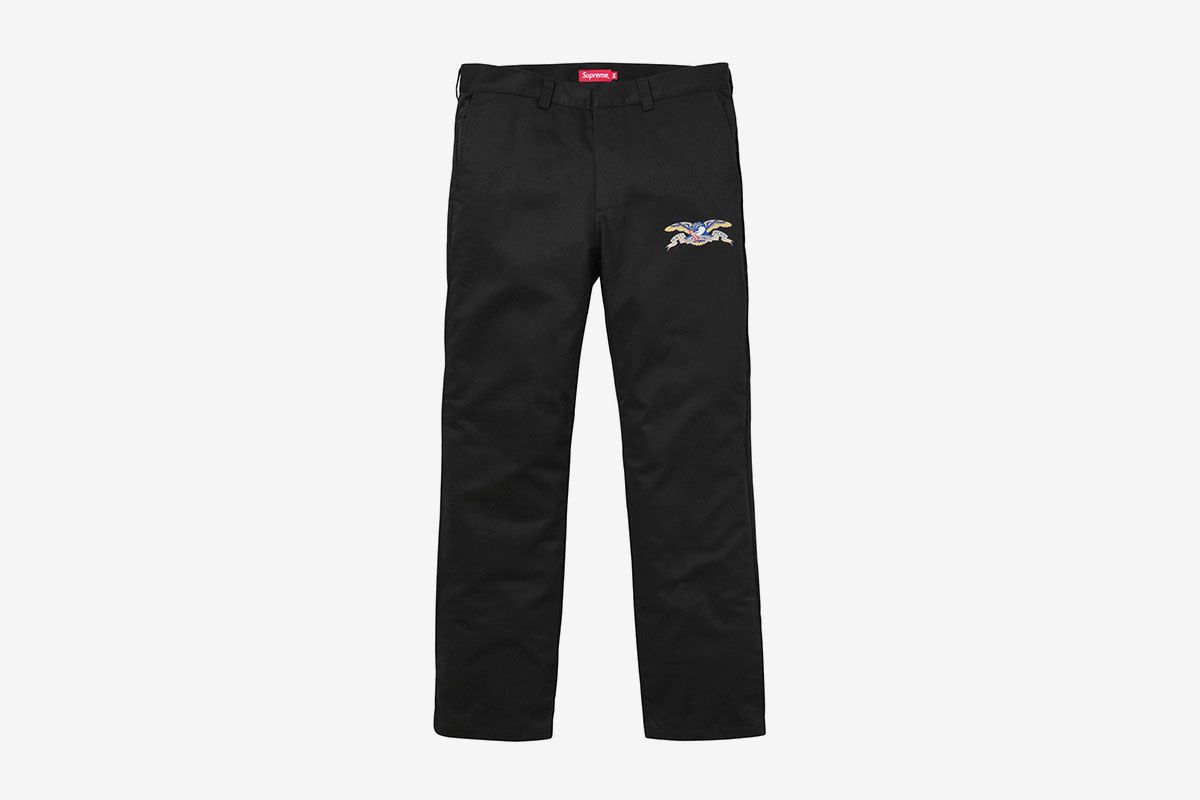 Supreme Supreme X Antihero Work Pant Black Size 30 | Grailed