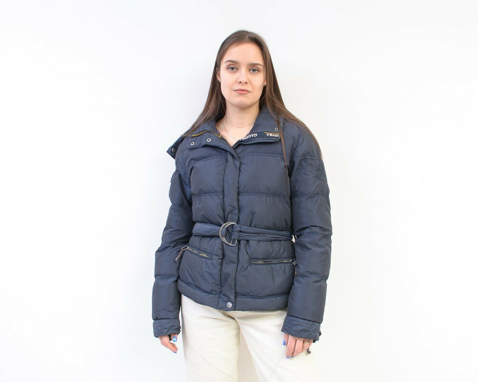 Vintage GAASTRA Puffer Jacket Parka Winter Coat Belted Hood Size M / US 6-8 / IT 42-44 - 2 Thumbnail
