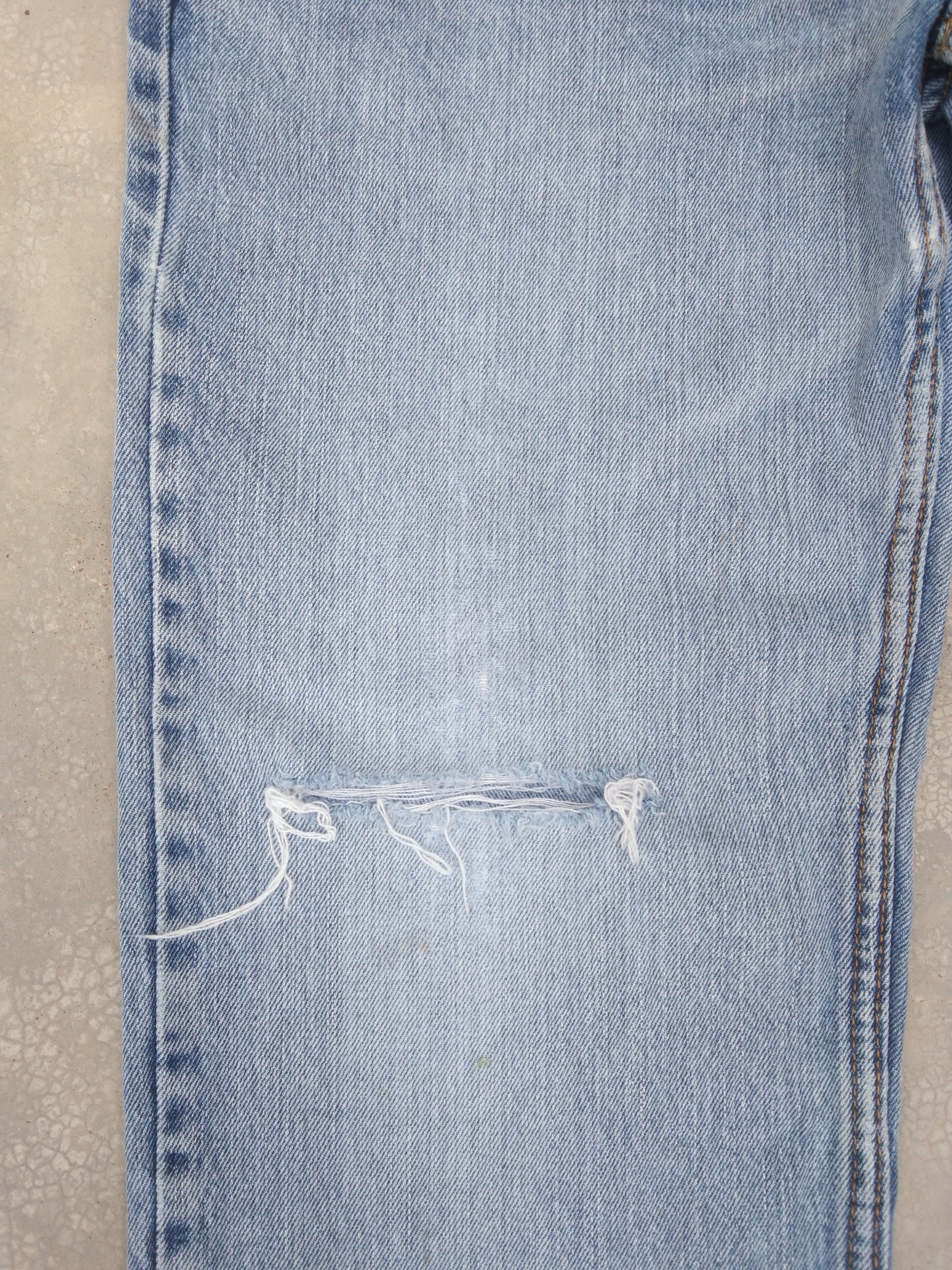 Levi's Vintage Levi's Jeans 550 Relaxed Distressed Denim 32x29 Size US 32 / EU 48 - 7 Thumbnail