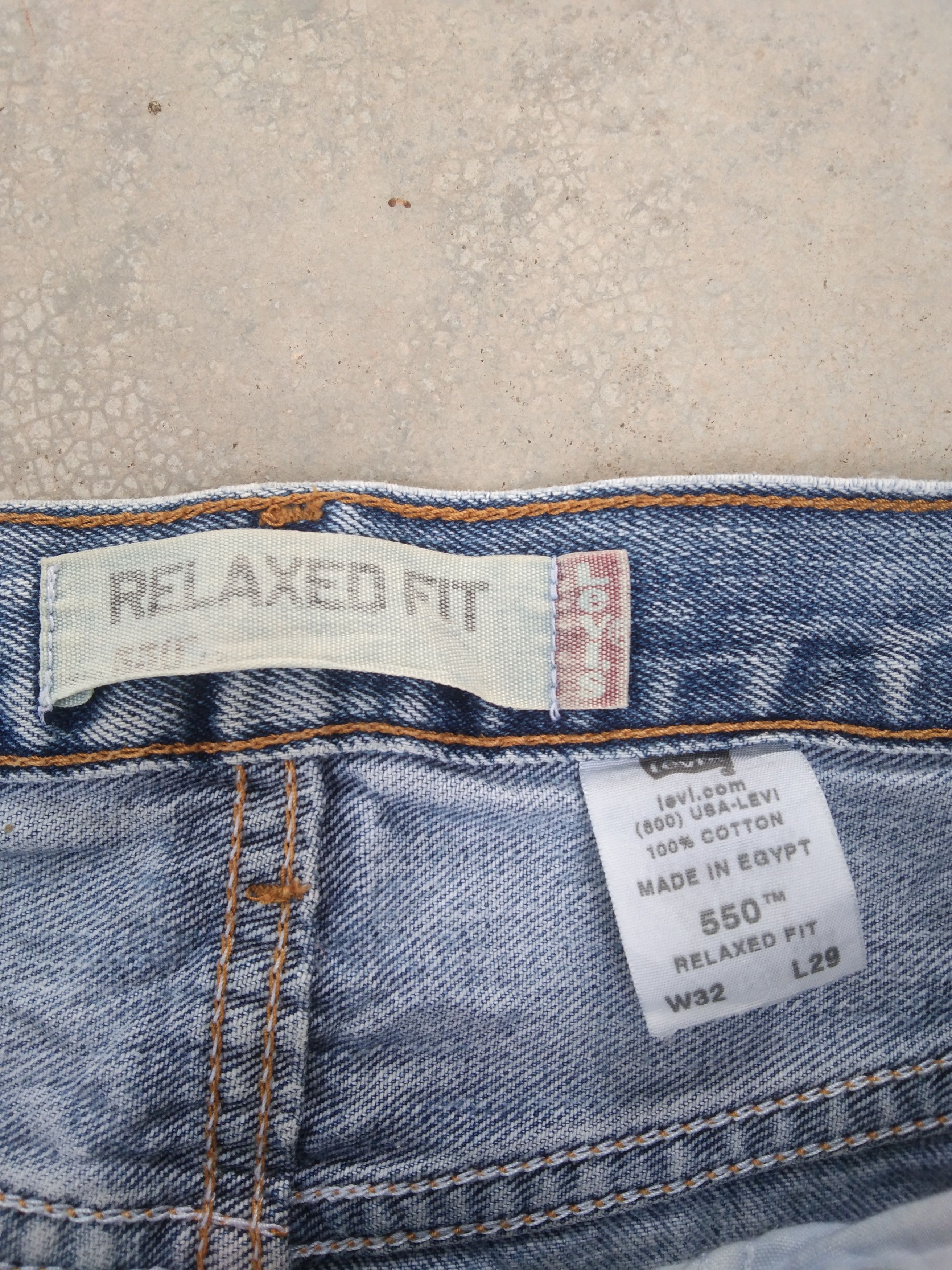 Levi's Vintage Levi's Jeans 550 Relaxed Distressed Denim 32x29 Size US 32 / EU 48 - 11 Thumbnail