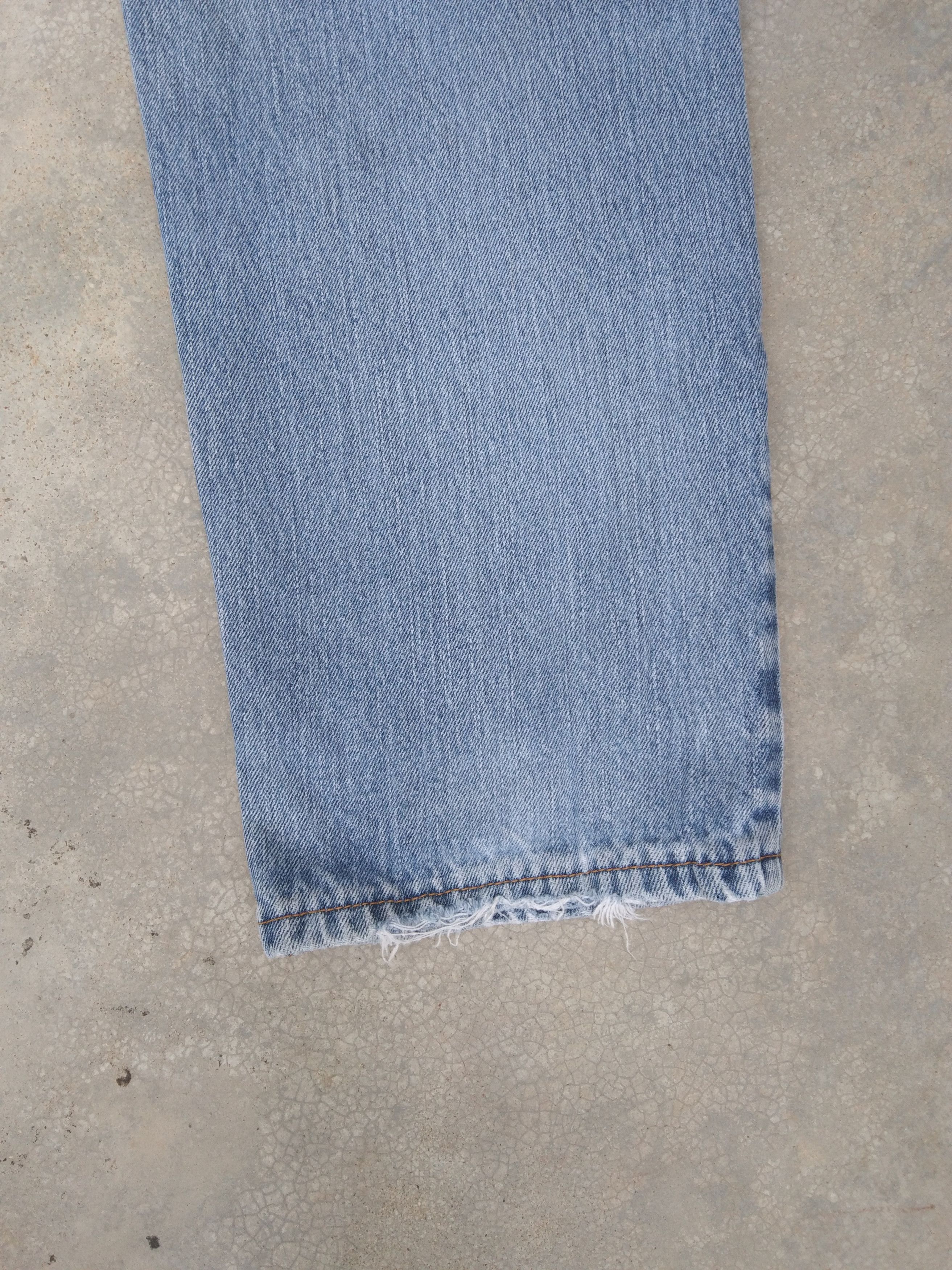 Levi's Vintage Levi's Jeans 550 Relaxed Distressed Denim 32x29 Size US 32 / EU 48 - 3 Thumbnail