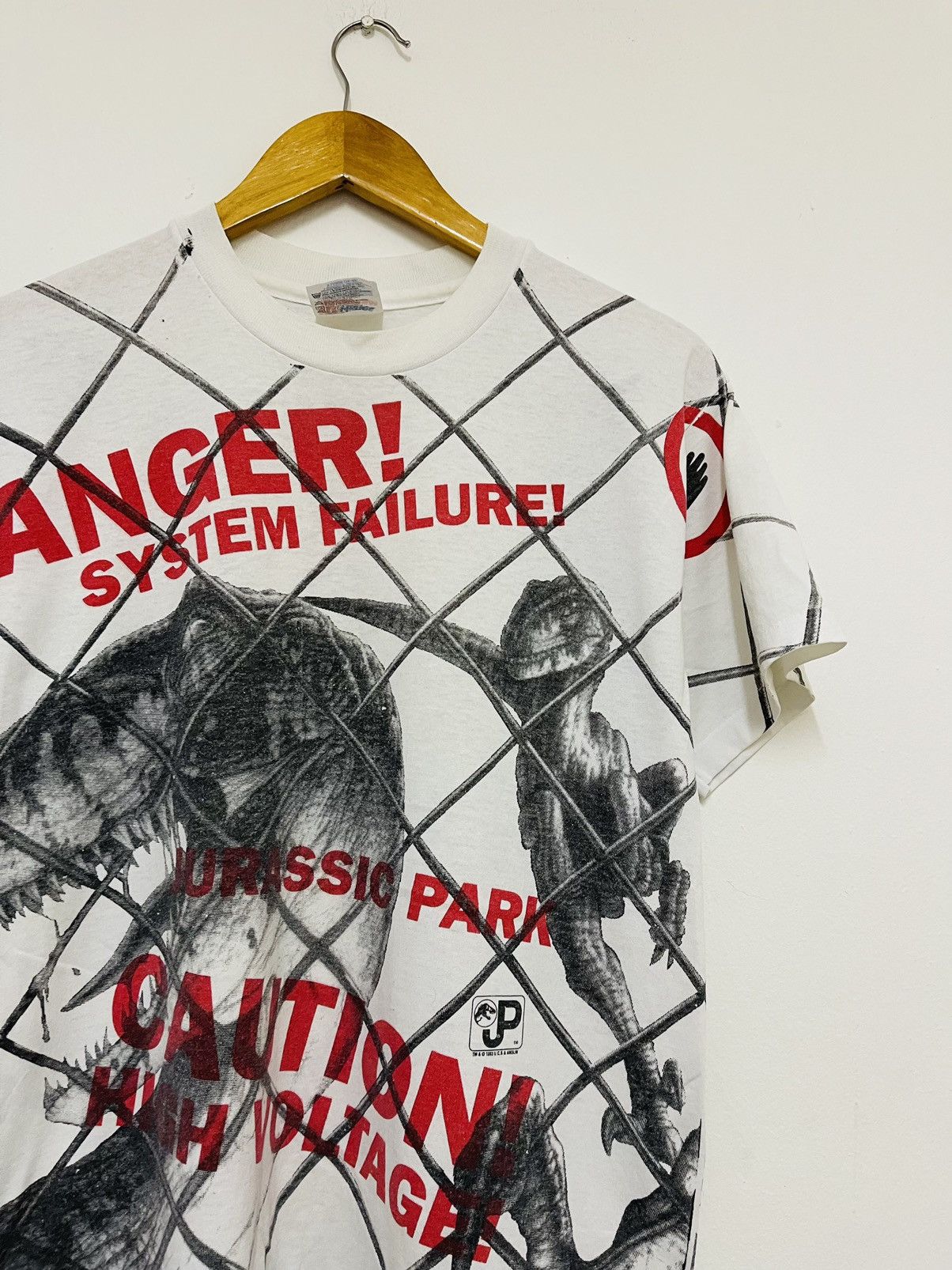 Vintage 90’s Jurassic Park 1993 OVP YOUTH XLARGE mv1