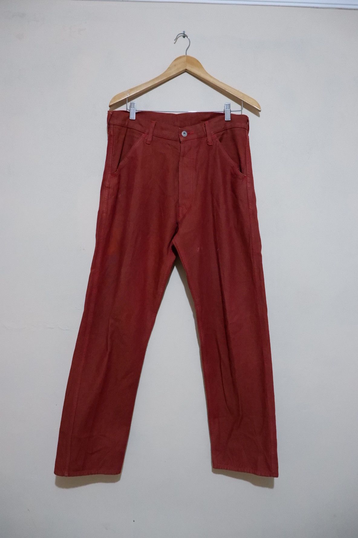Evisu Vintage Evisu Yamane Red Denim Size US 34 / EU 50 - 2 Thumbnail