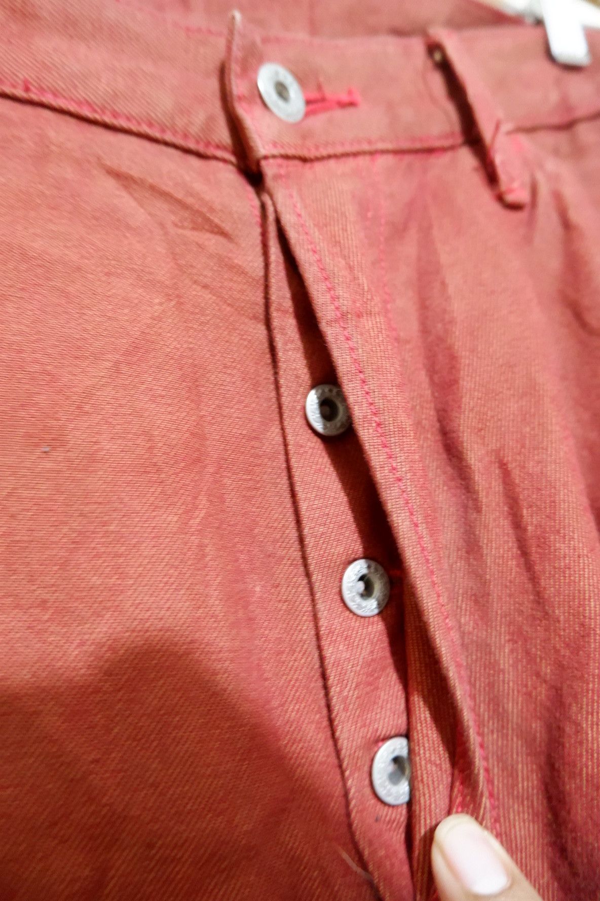Evisu Vintage Evisu Yamane Red Denim Size US 34 / EU 50 - 5 Thumbnail
