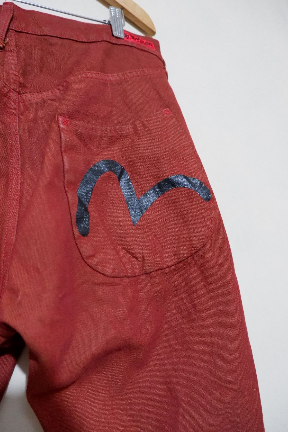 Evisu Vintage Evisu Yamane Red Denim Size US 34 / EU 50 - 4 Thumbnail